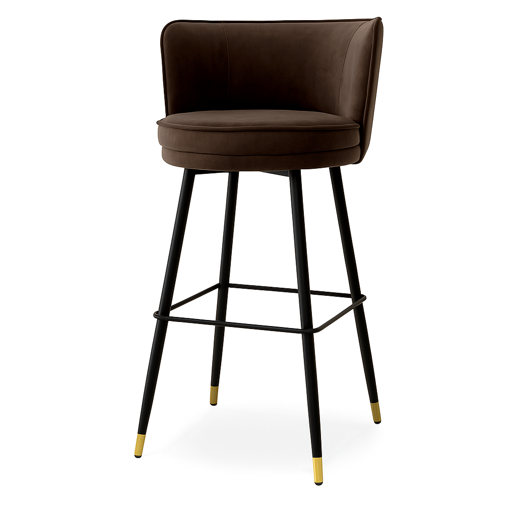 Grenada Bar & Counter Stool | Charcoal