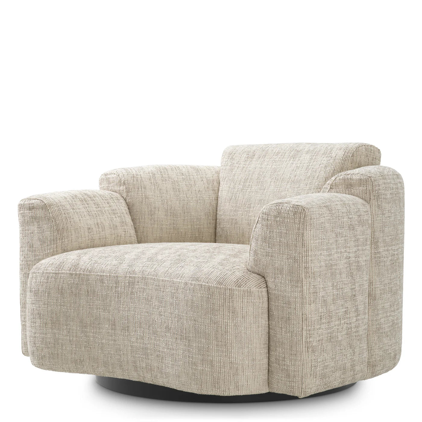 Marbella Swivel Chair | Crestone Beige