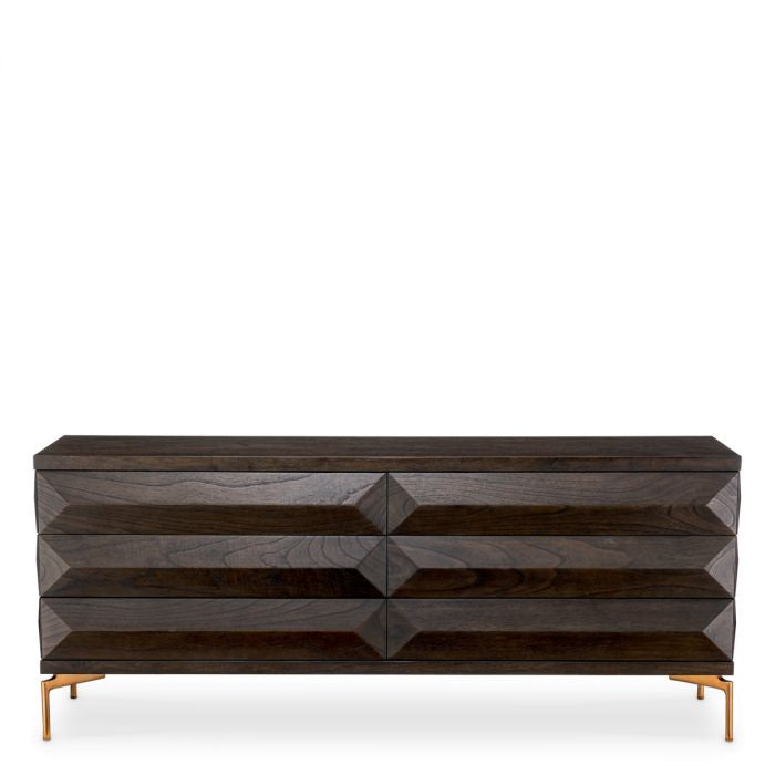 Denver Mocha Oak Dresser