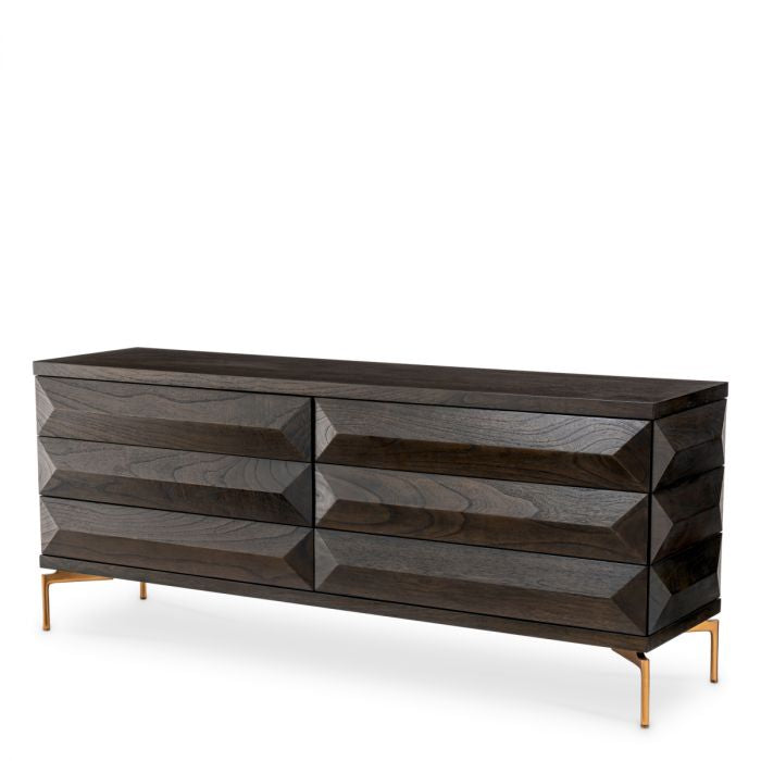 Denver Mocha Oak Dresser