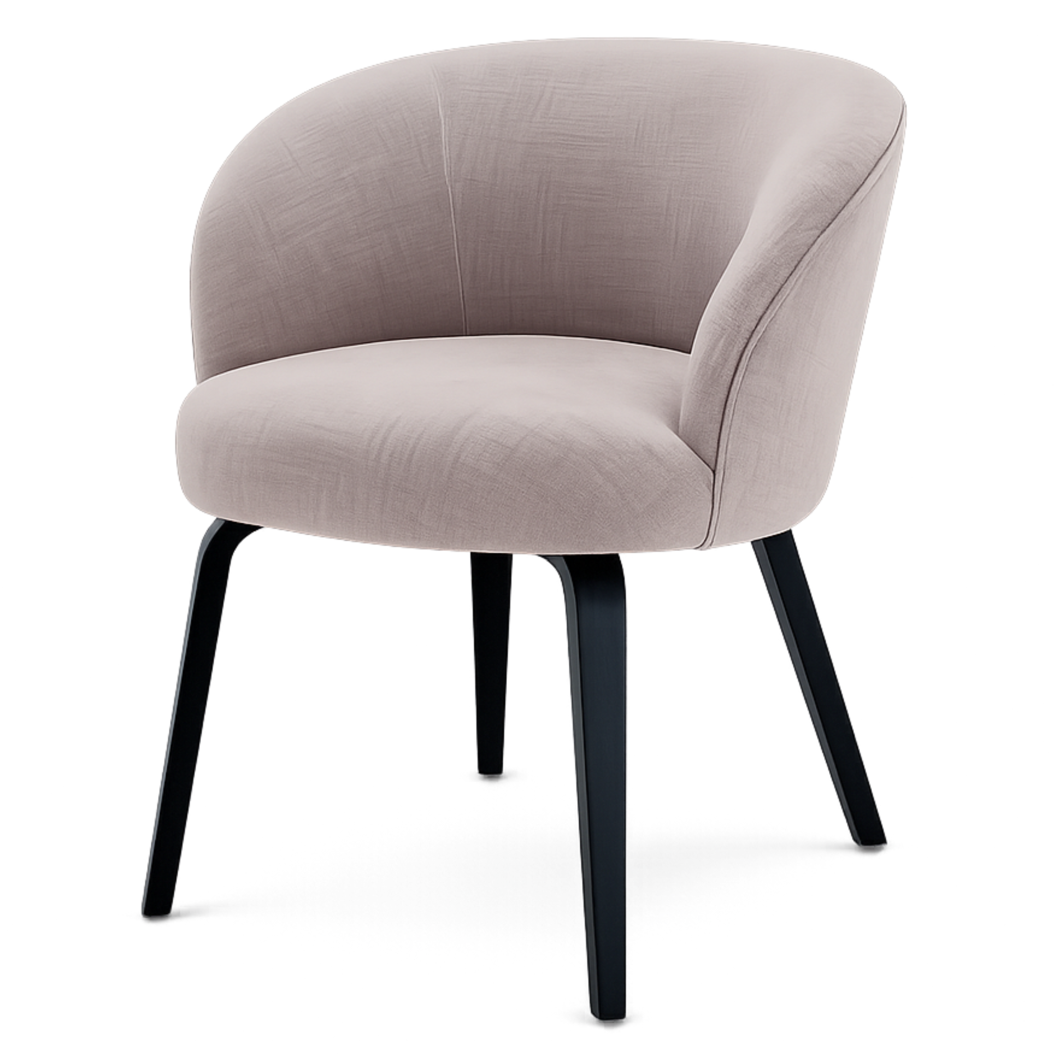 Vichy Curved Back Dining Chair | Grey