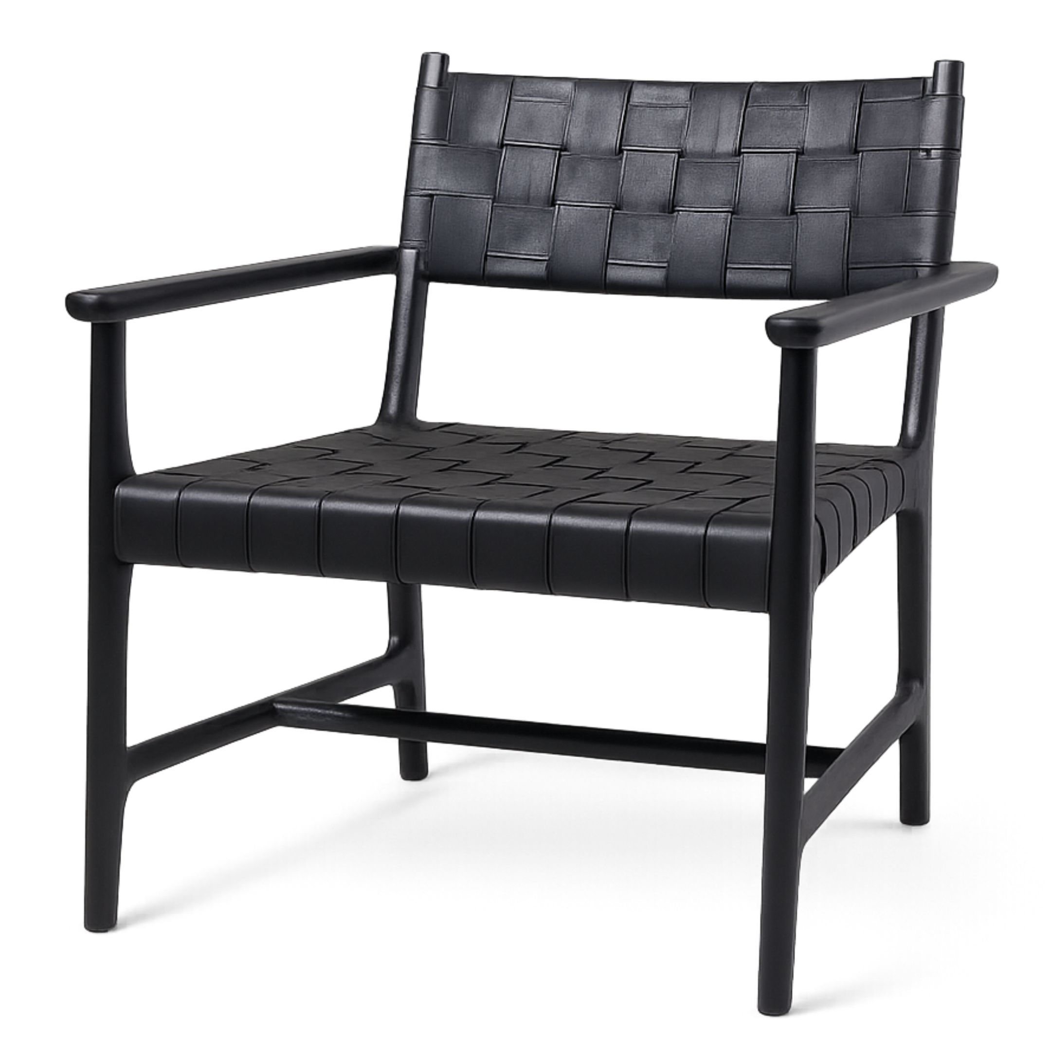 Tiberio Leather Lounge Chair