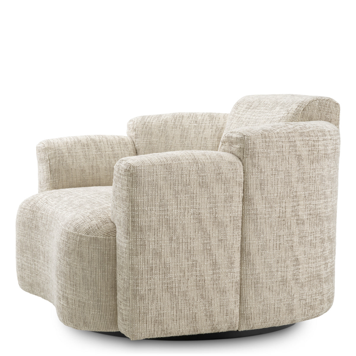 Marbella Swivel Chair | Crestone Beige