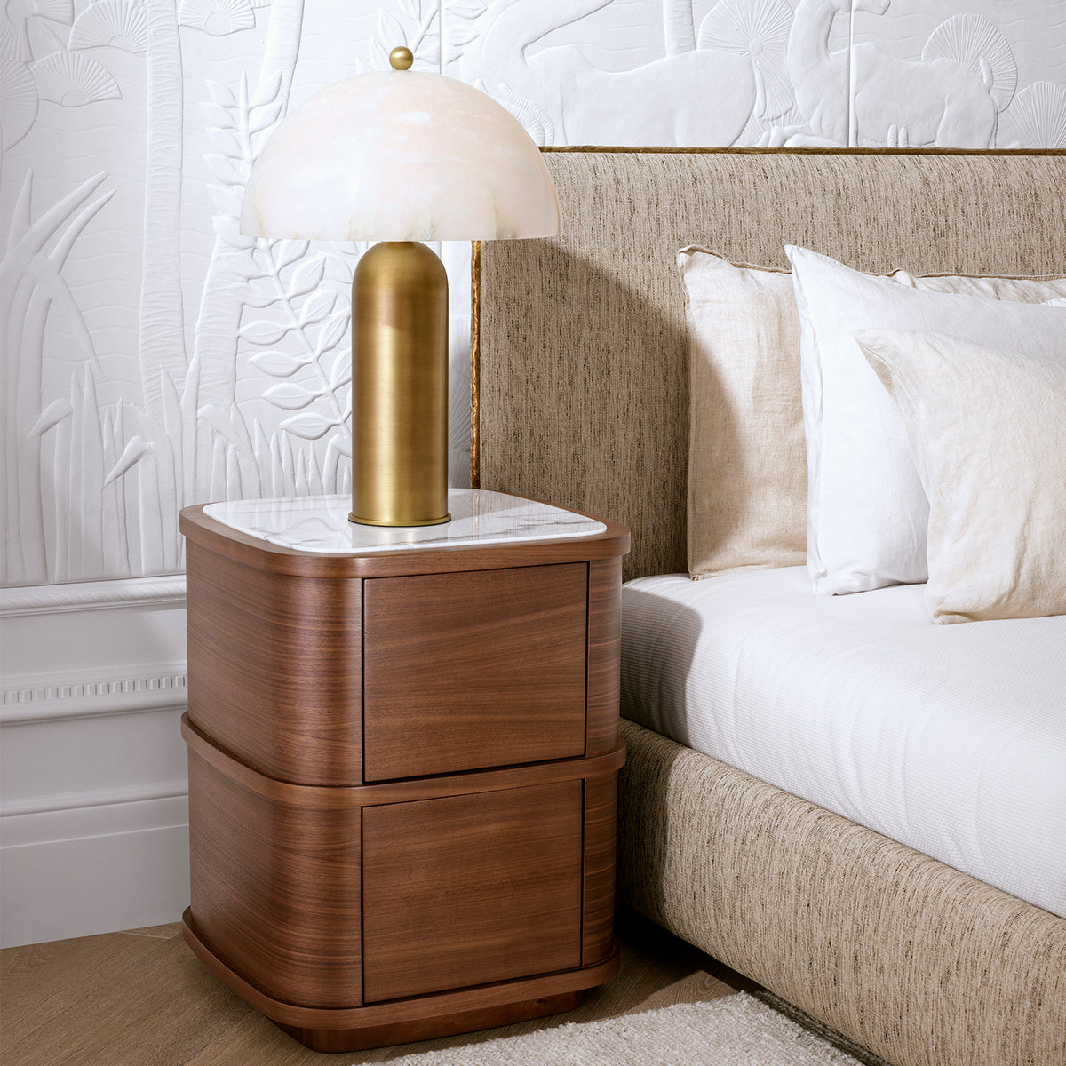 Cabana Nightstand Small | Walnut