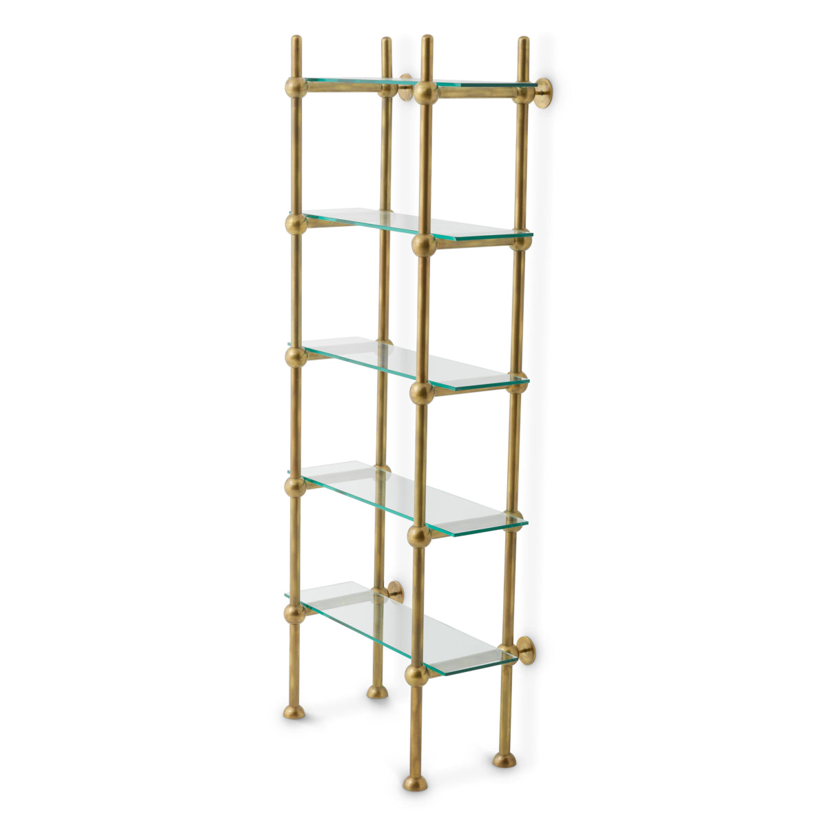 Monforte Brass Wall Mount Etagere