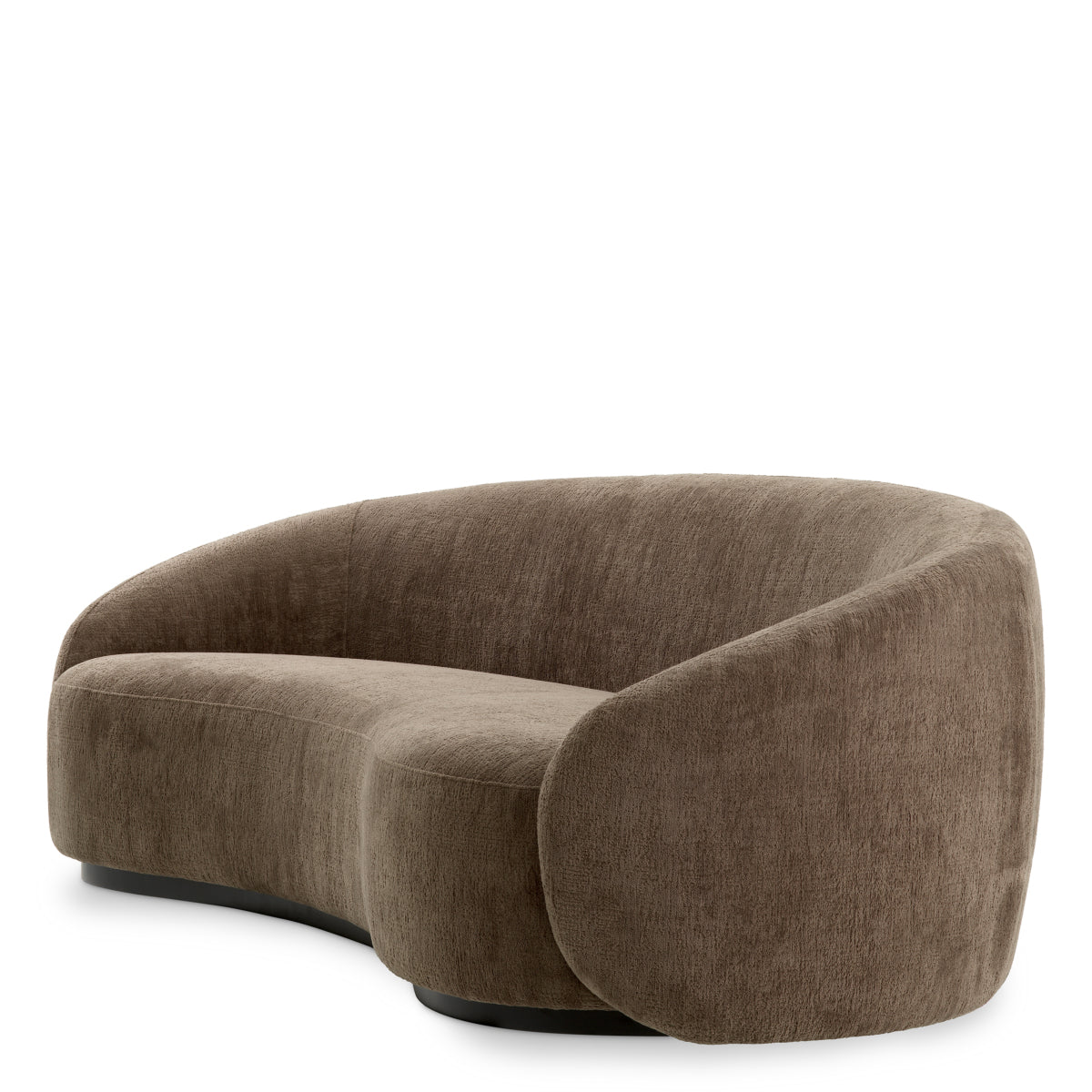 Amore Brown Chenille Sofa