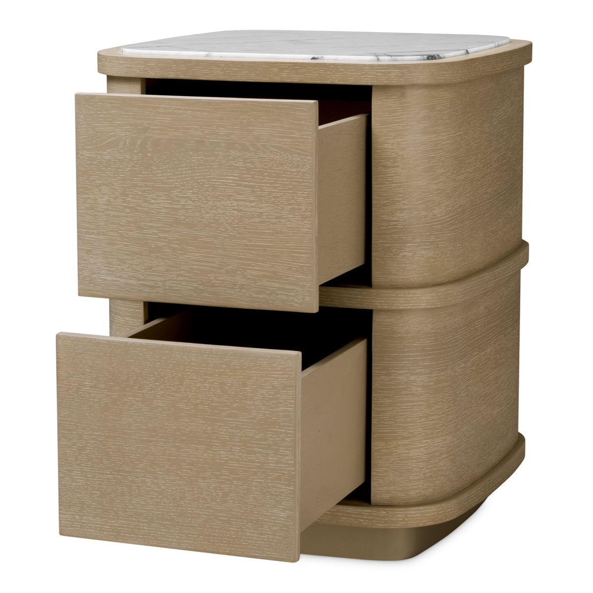 Cabana Nightstand Small | Washed Oak
