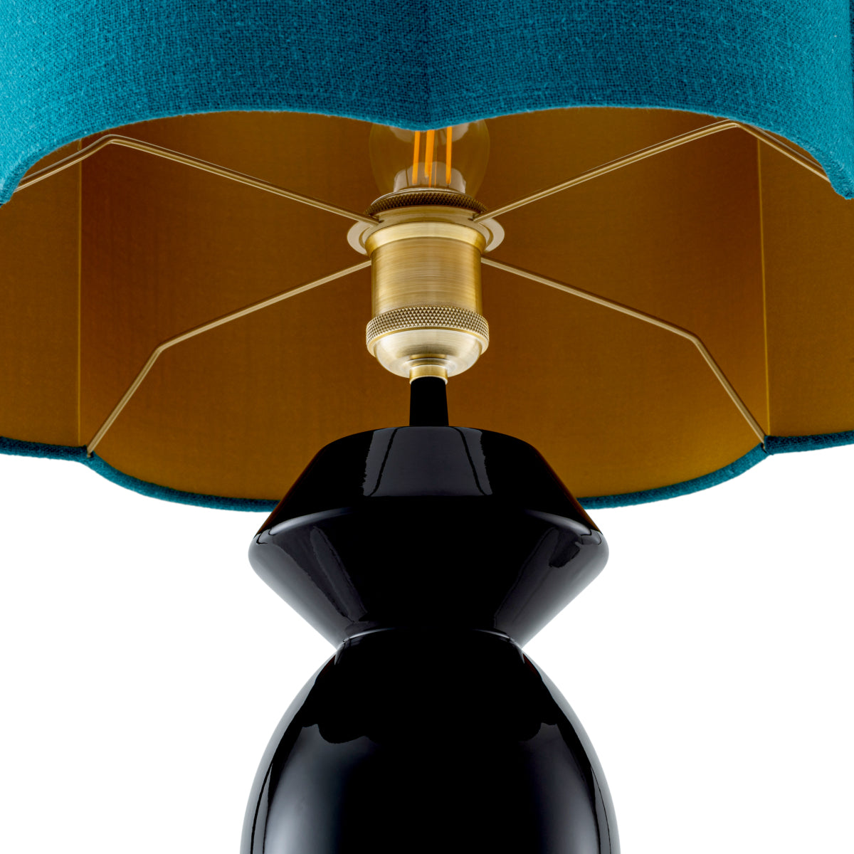 Dionne Table Lamp | Turquoise