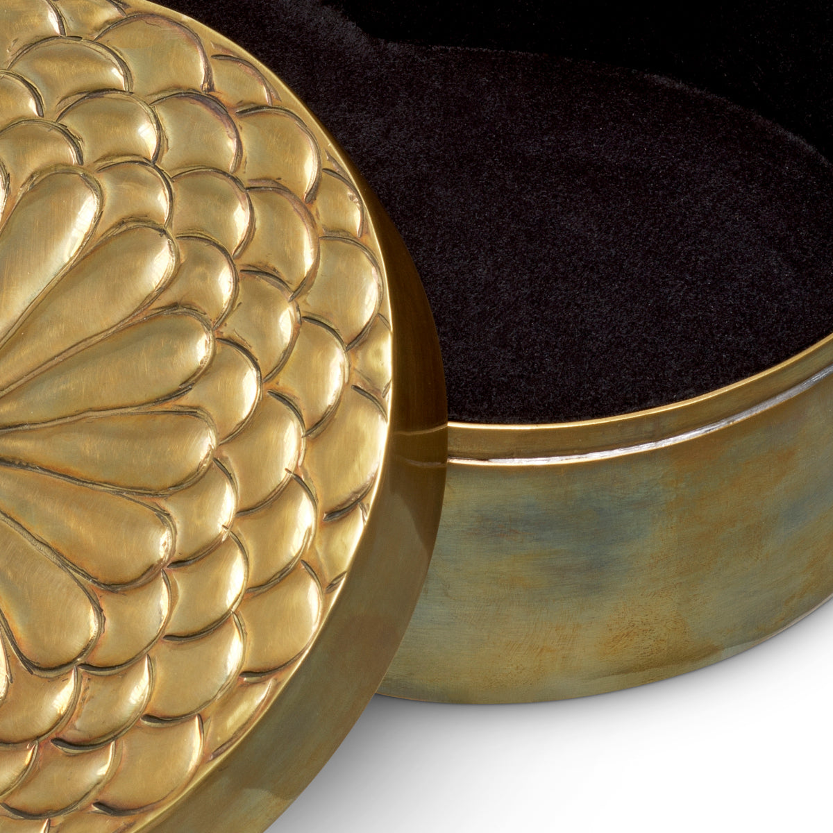 Meiji Antique Brass Box
