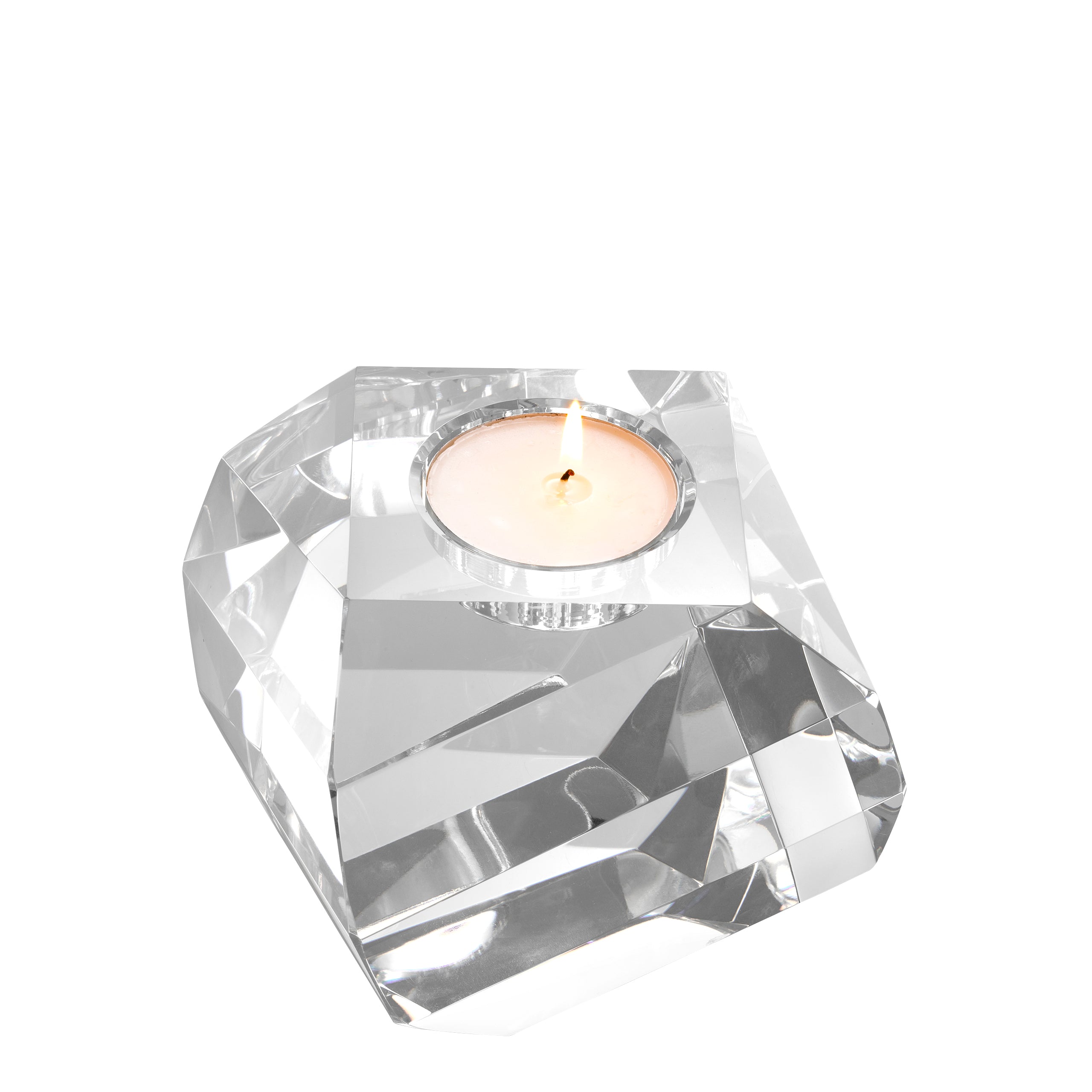 Lucidity Crystal Tealight Holder