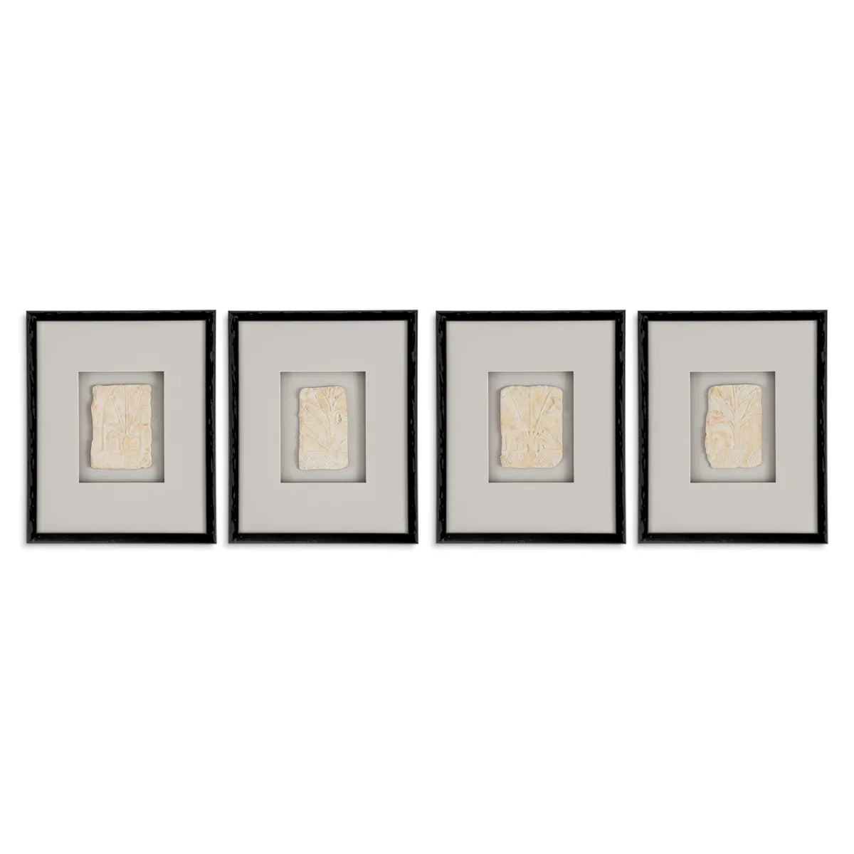 Hatshepsut Inlay Wall Art | Set of 4