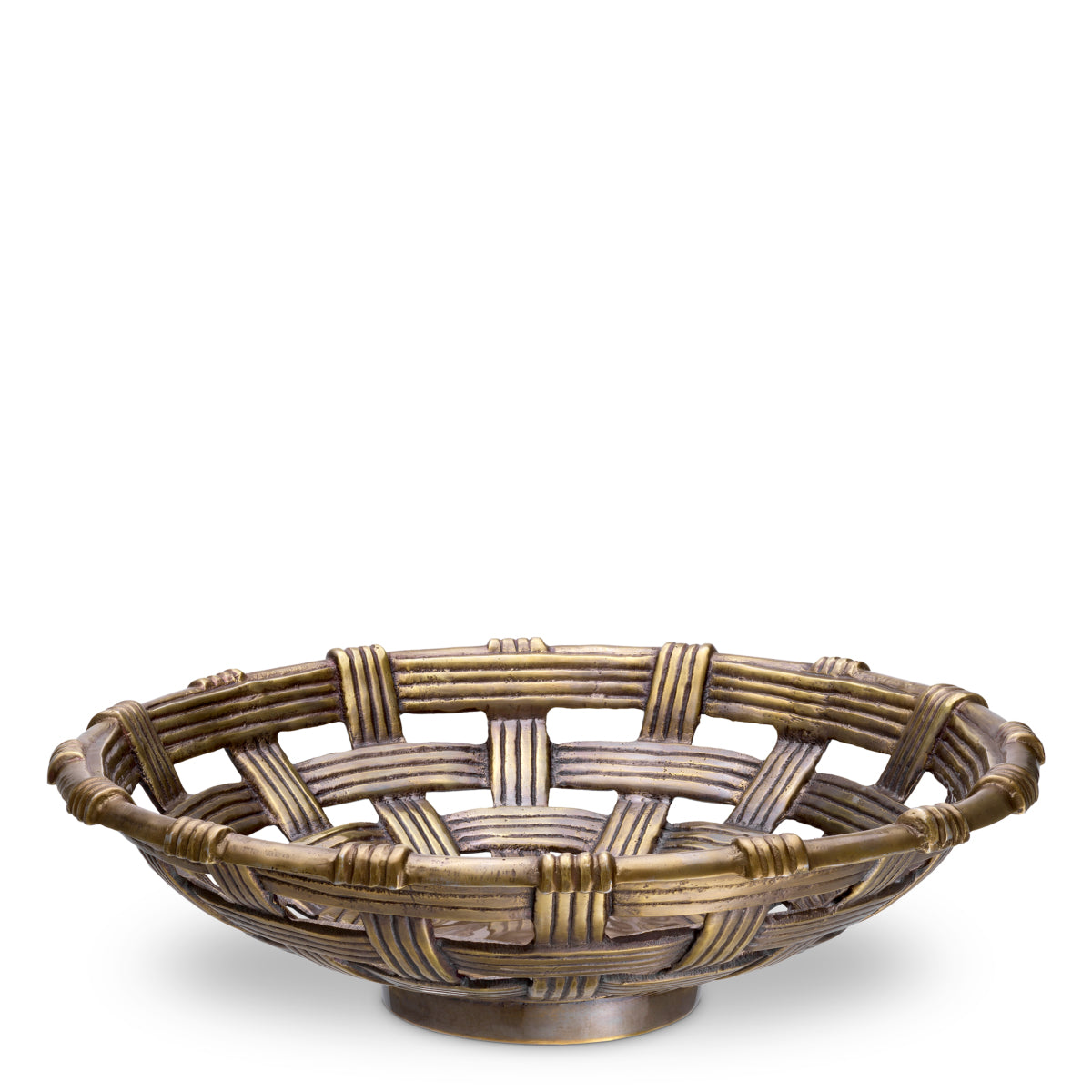 Arona Vintage Brass Bowl