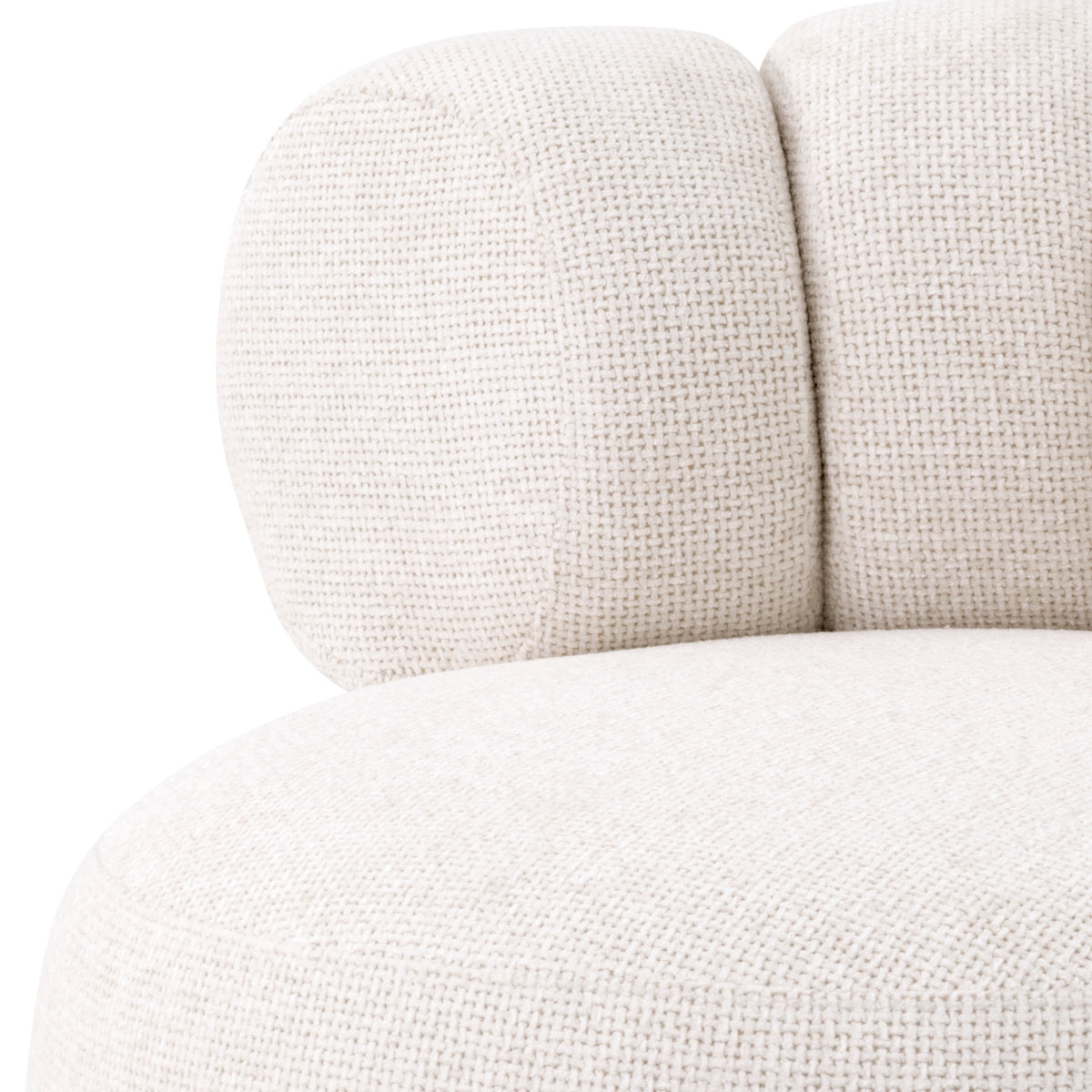 Phedra Swivel Chair | White
