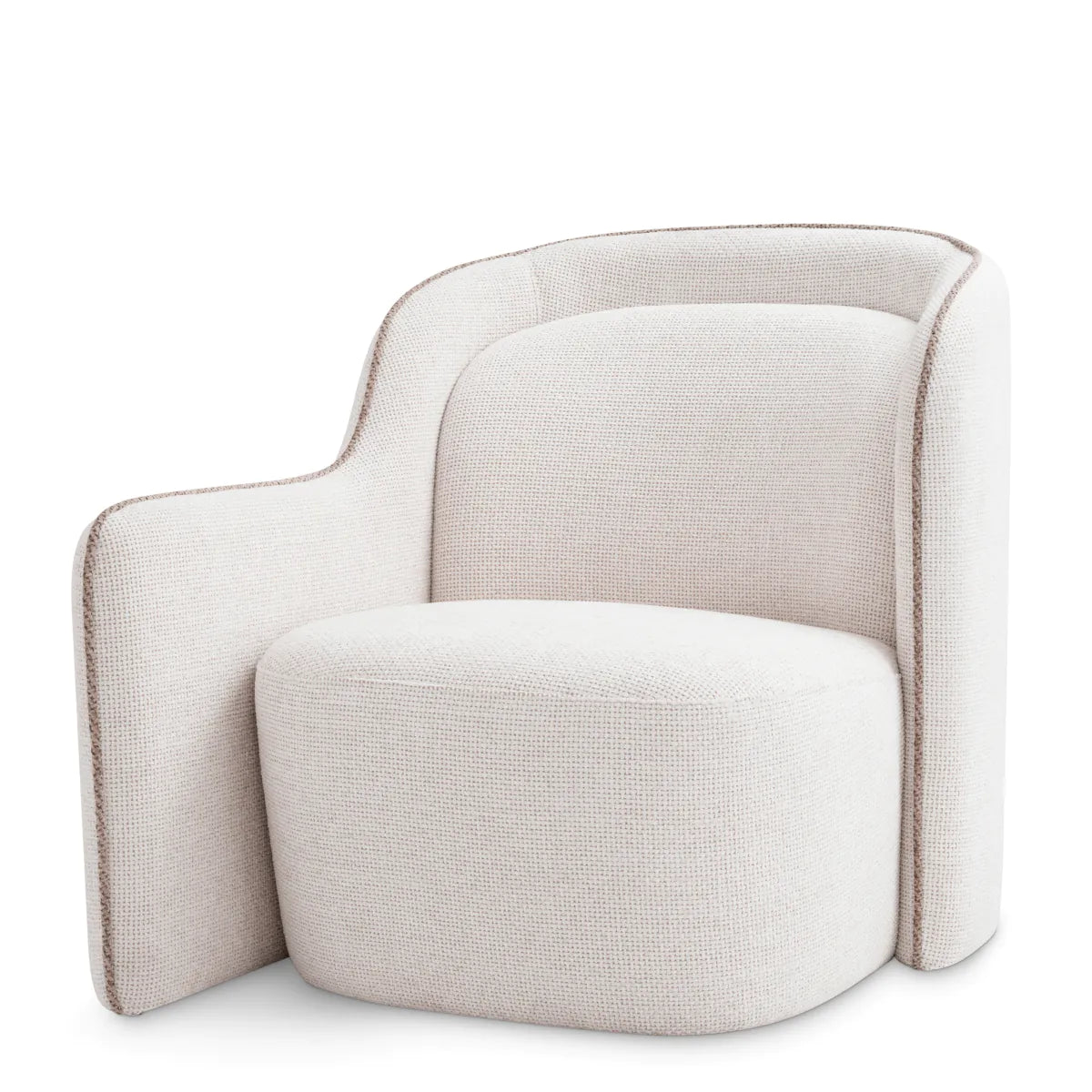 White Barrier Chair | Left