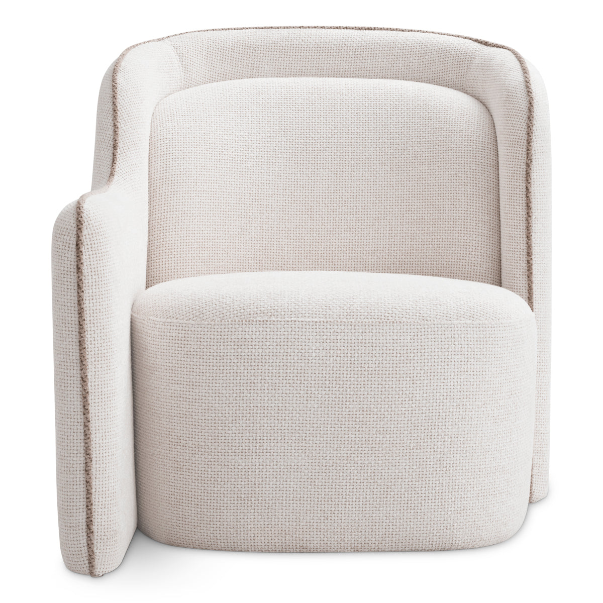 White Barrier Chair | Left