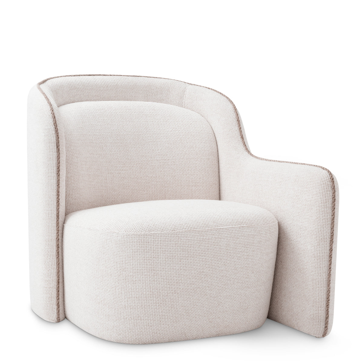 White Barrier Chair | Right