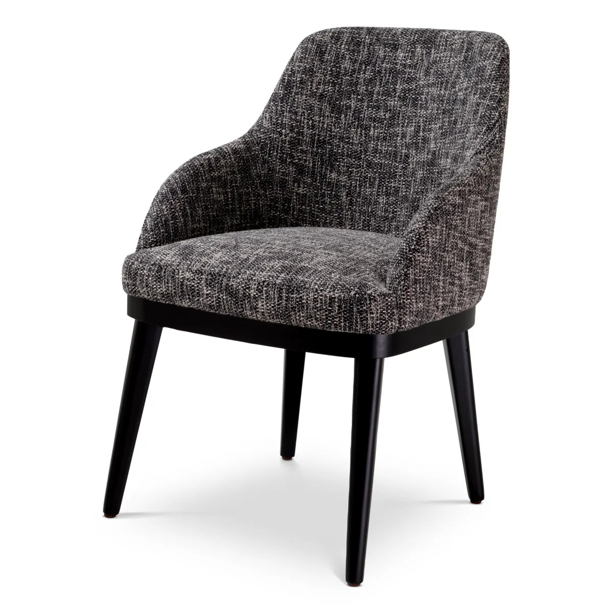 Costa Dining Chair with arm | Cambon black