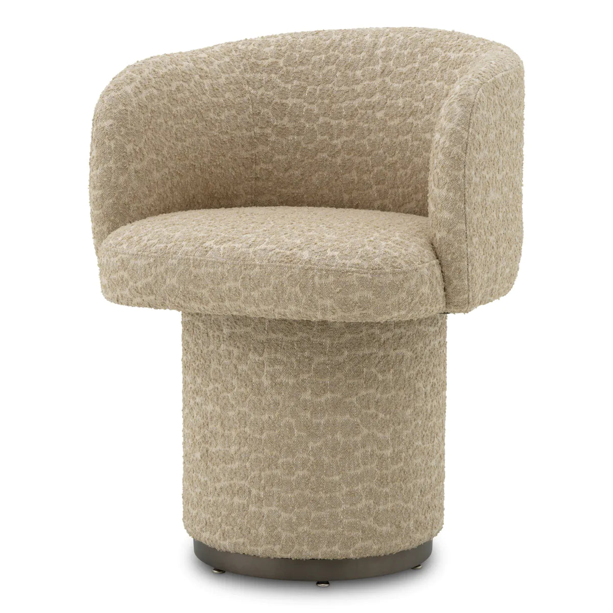 Marly Swivel Dining Chair | Jacquard