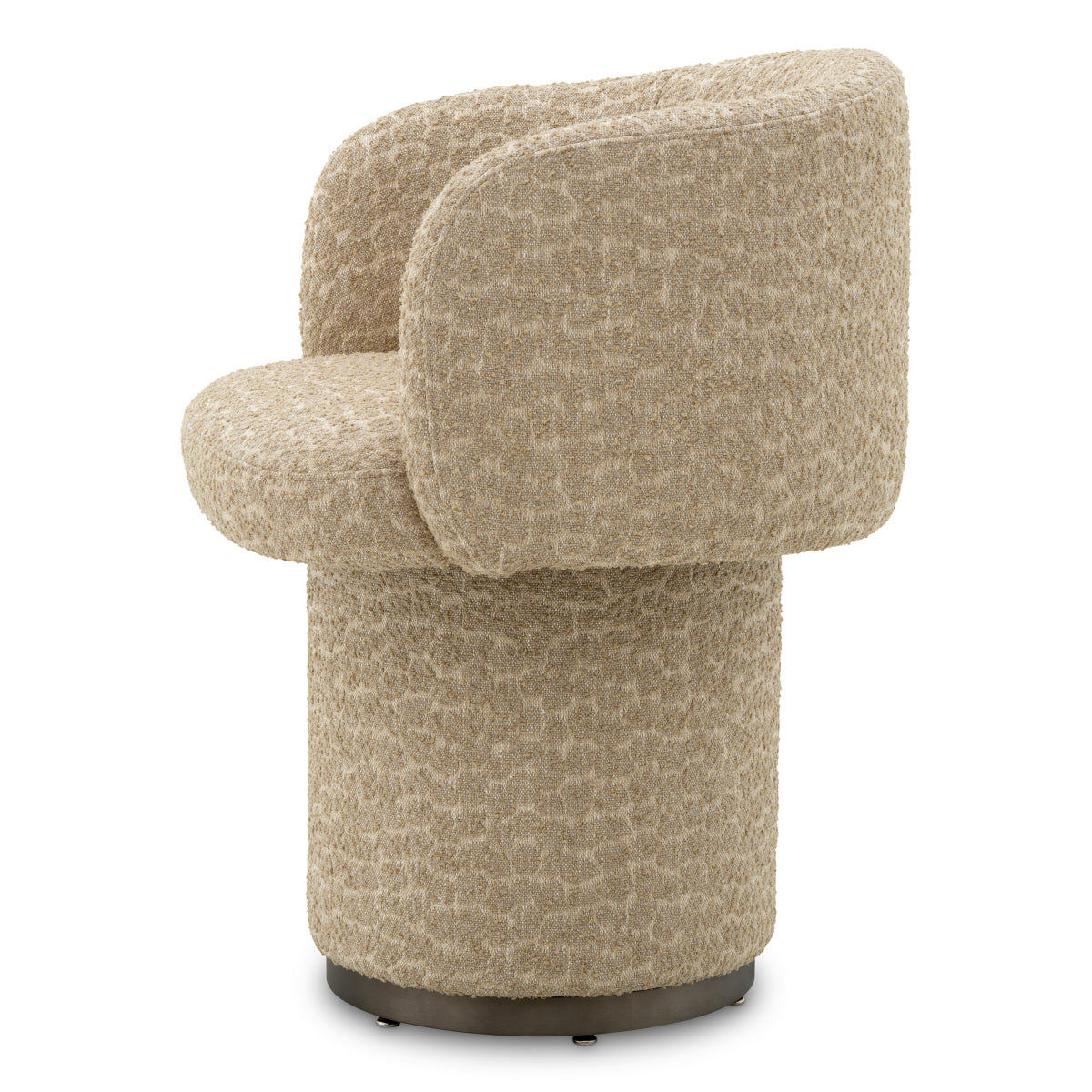 Marly Swivel Dining Chair | Jacquard