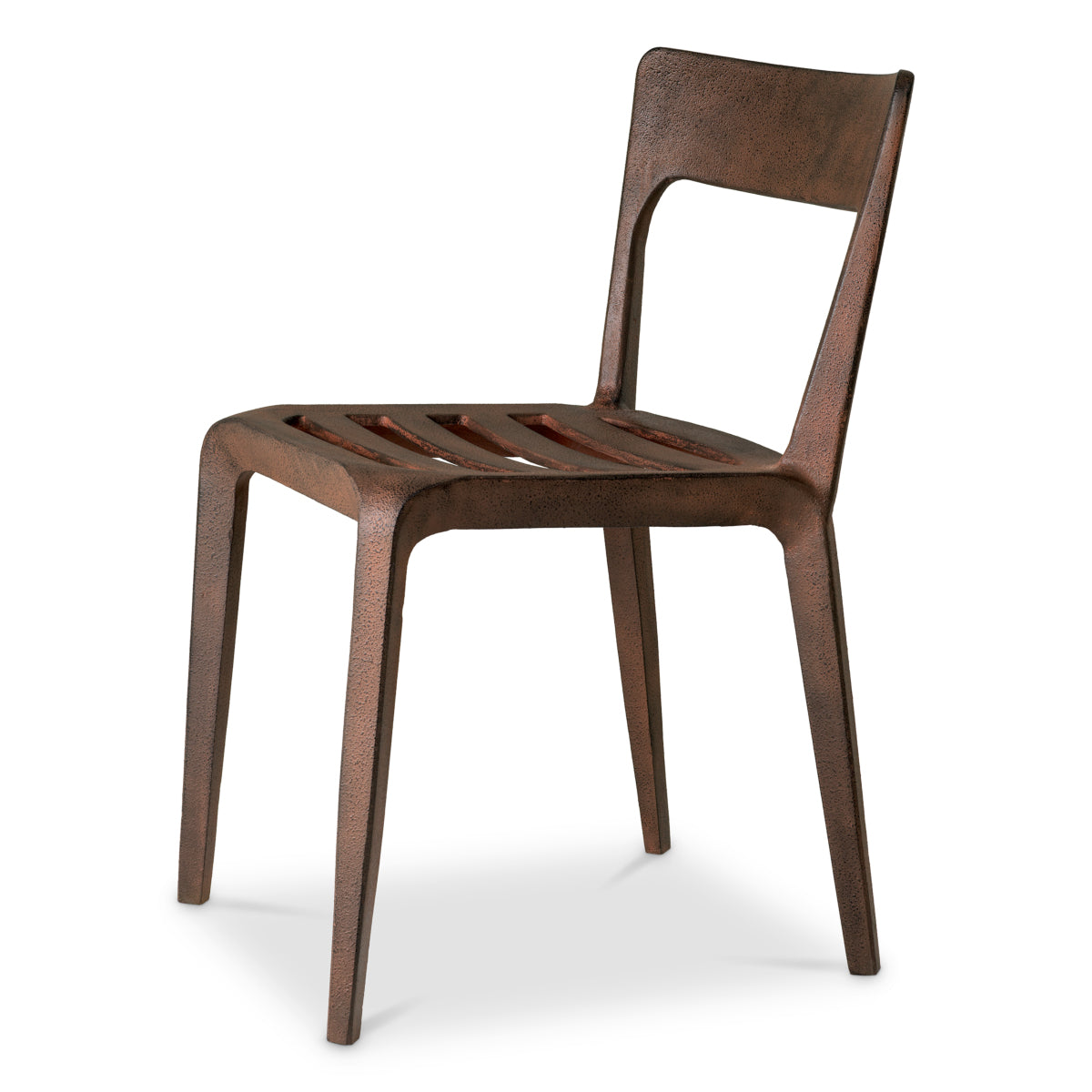Quentin Oxidized Aluminum Dining Chair