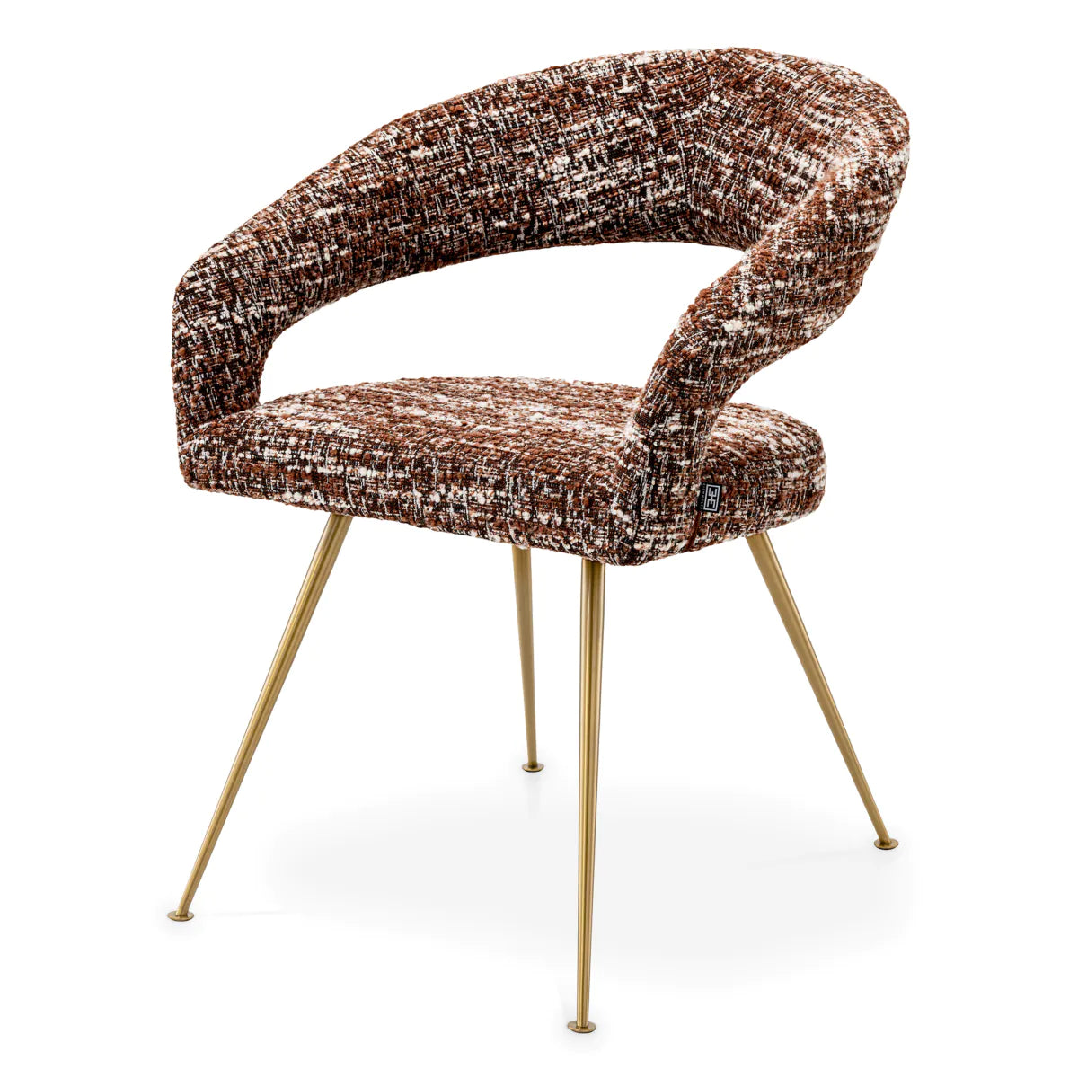 Bravo Dining Chair | Bouclé sonata red