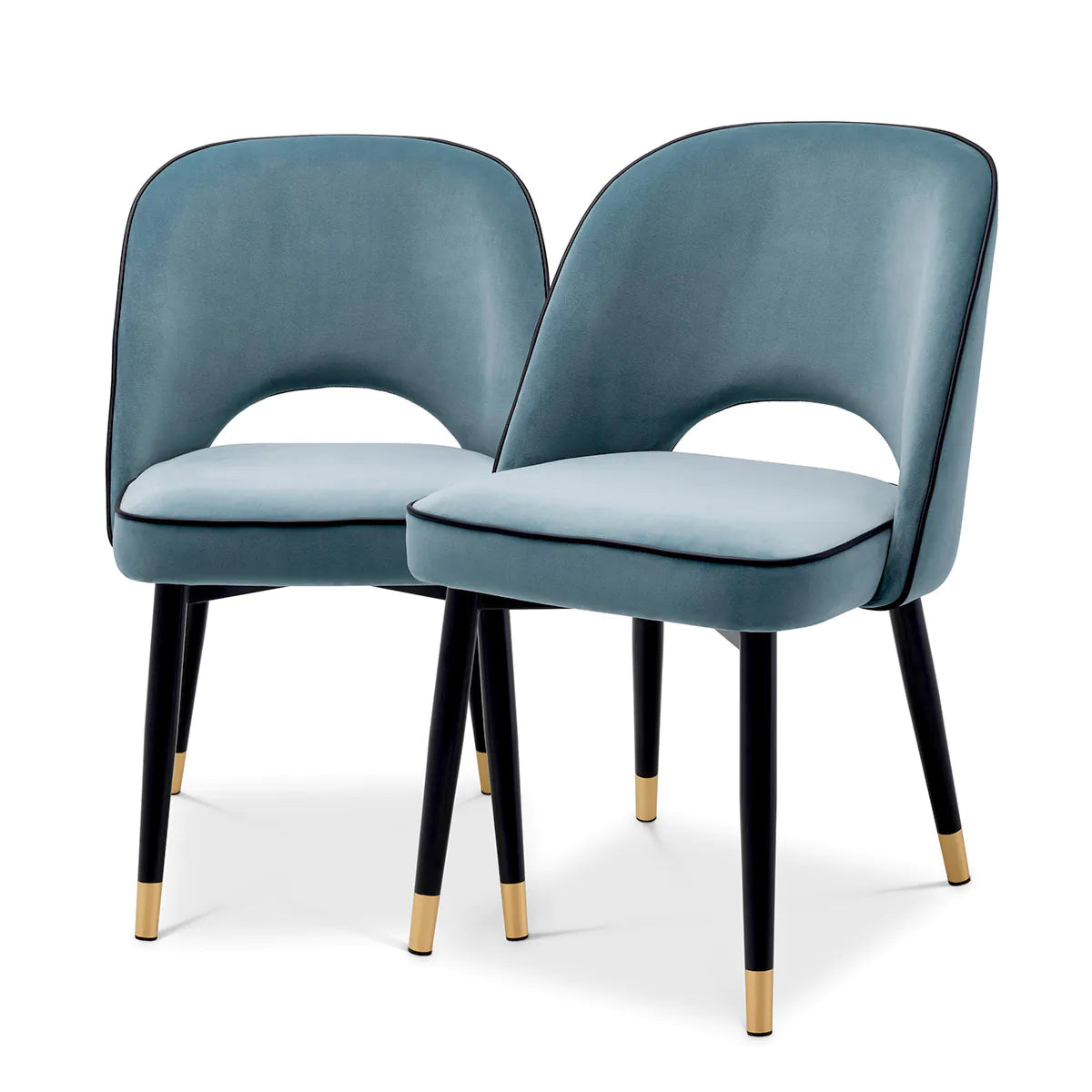 Cliff Dining Chair set of 2 | Savona blue