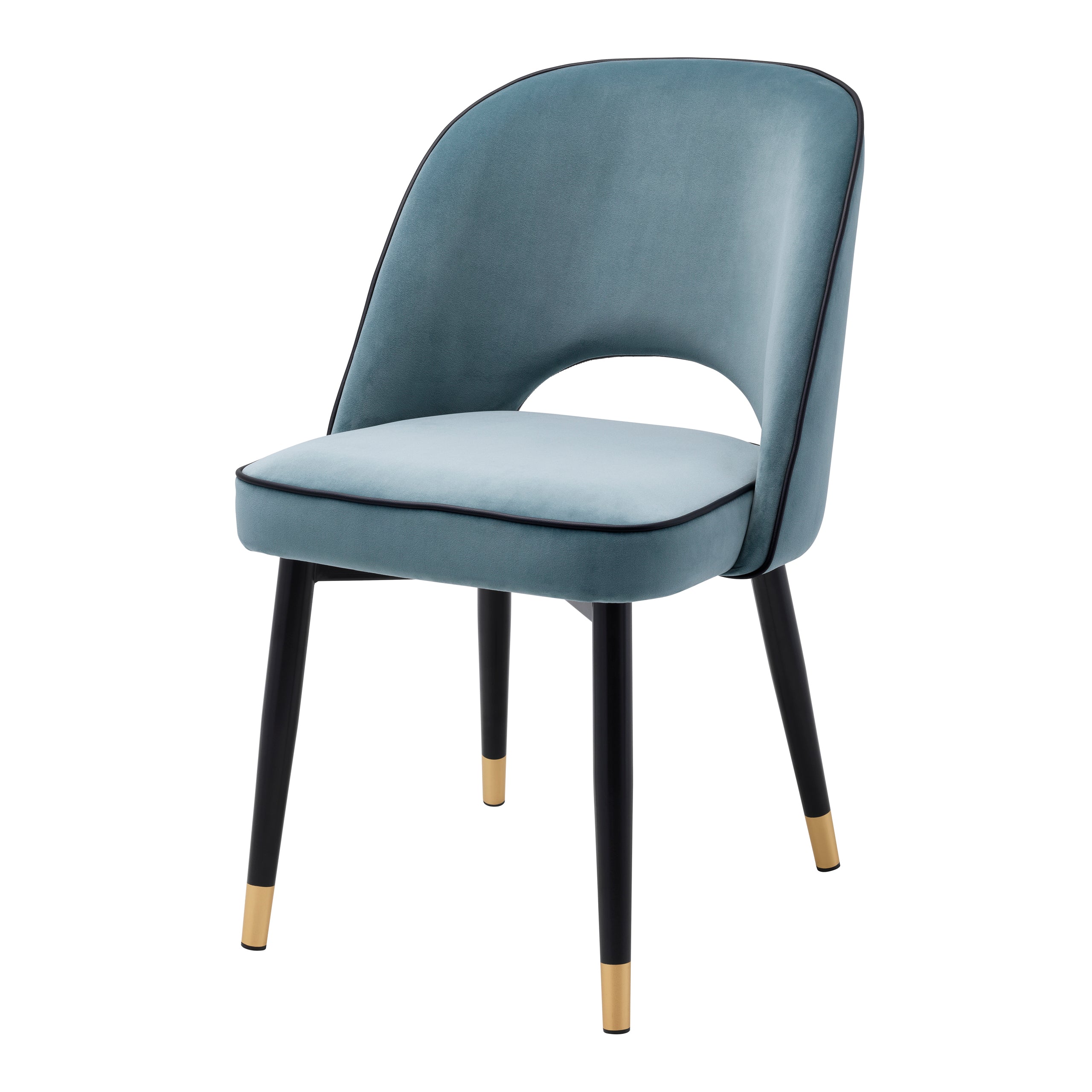 Cliff Dining Chair Pair | Savona Blue