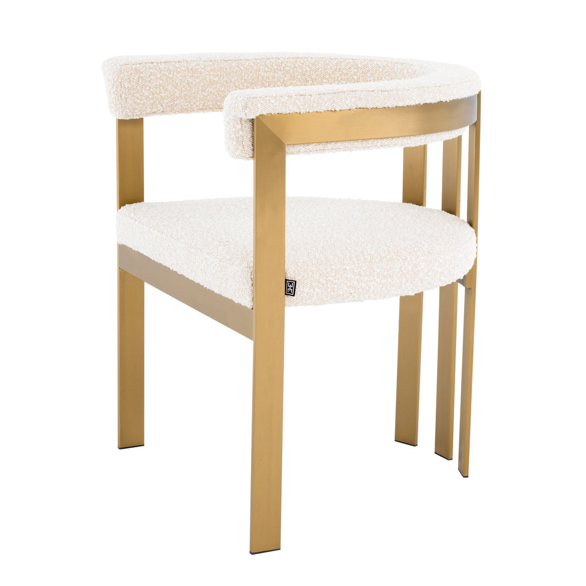 Clubhouse Dining Chair | Bouclé cream
