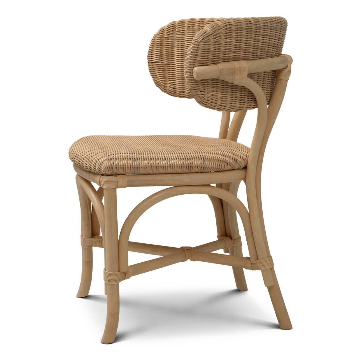 Ewan Dining Chair | Natural Rattan