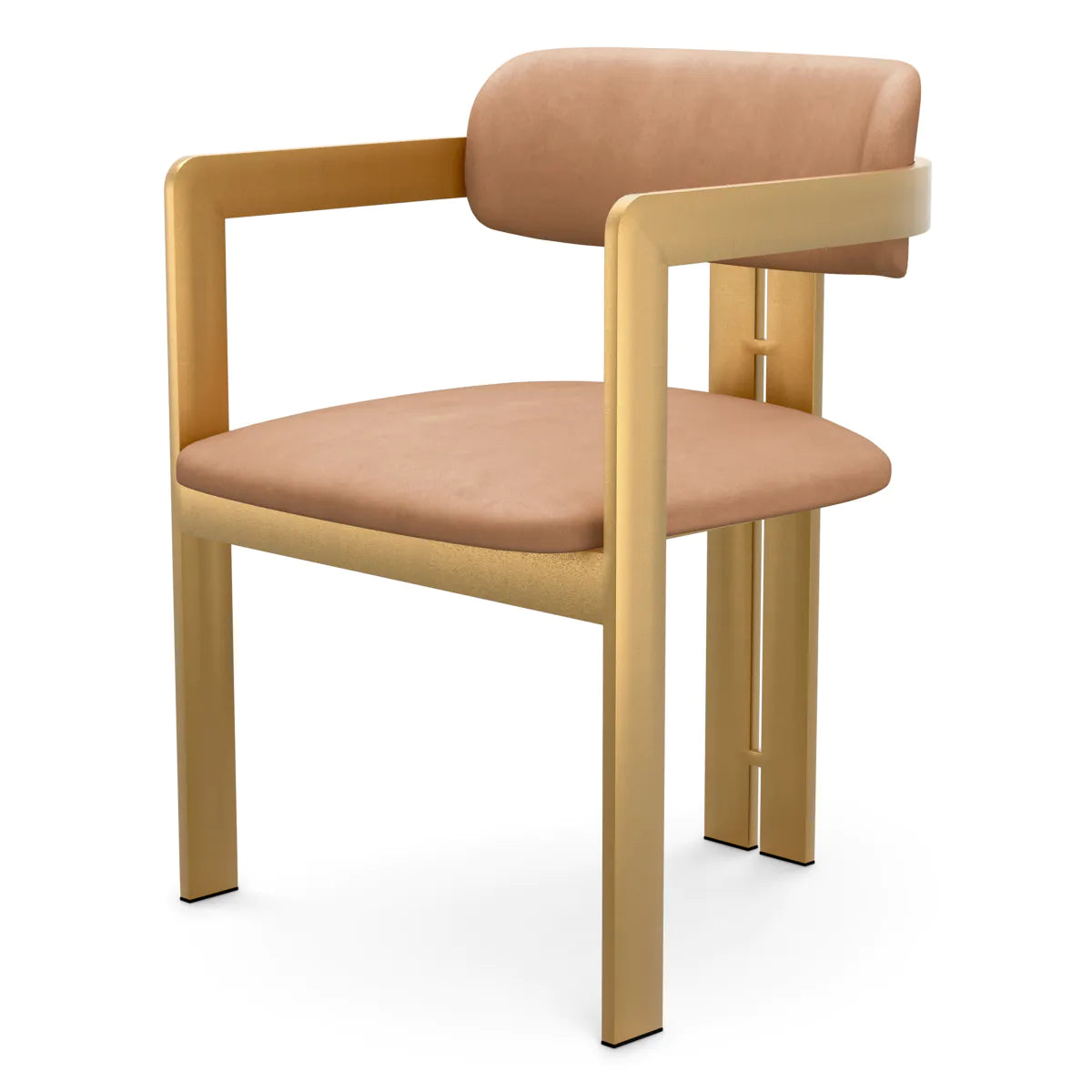 Donato Dining Chair | Camel Leather