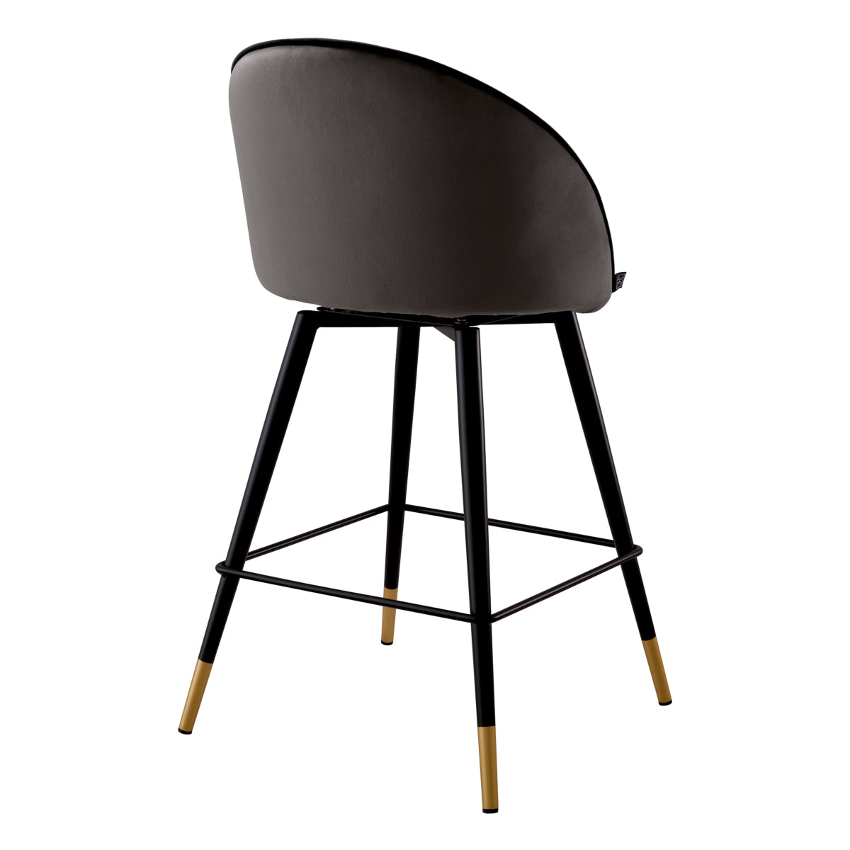 Cooper Counter Stool Pair | Roche dark grey