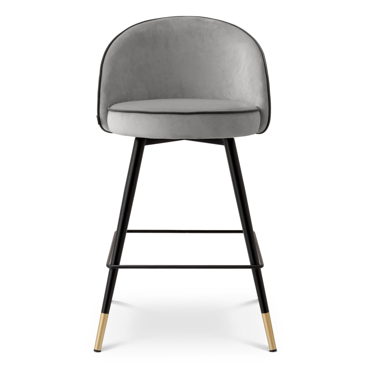 Cooper Counter Stool Pair | Roche light grey