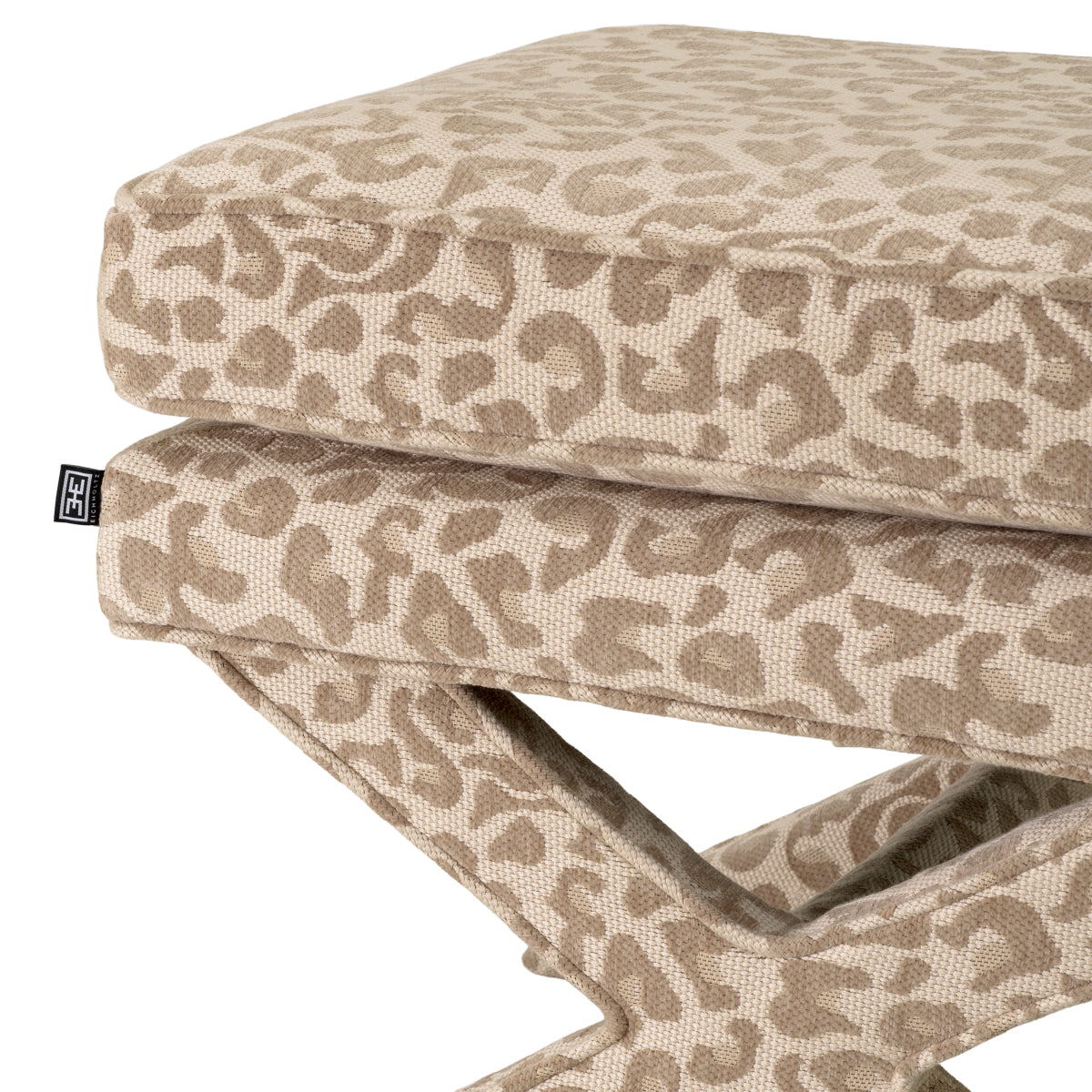 Cordoba Ottoman | Leopard beige