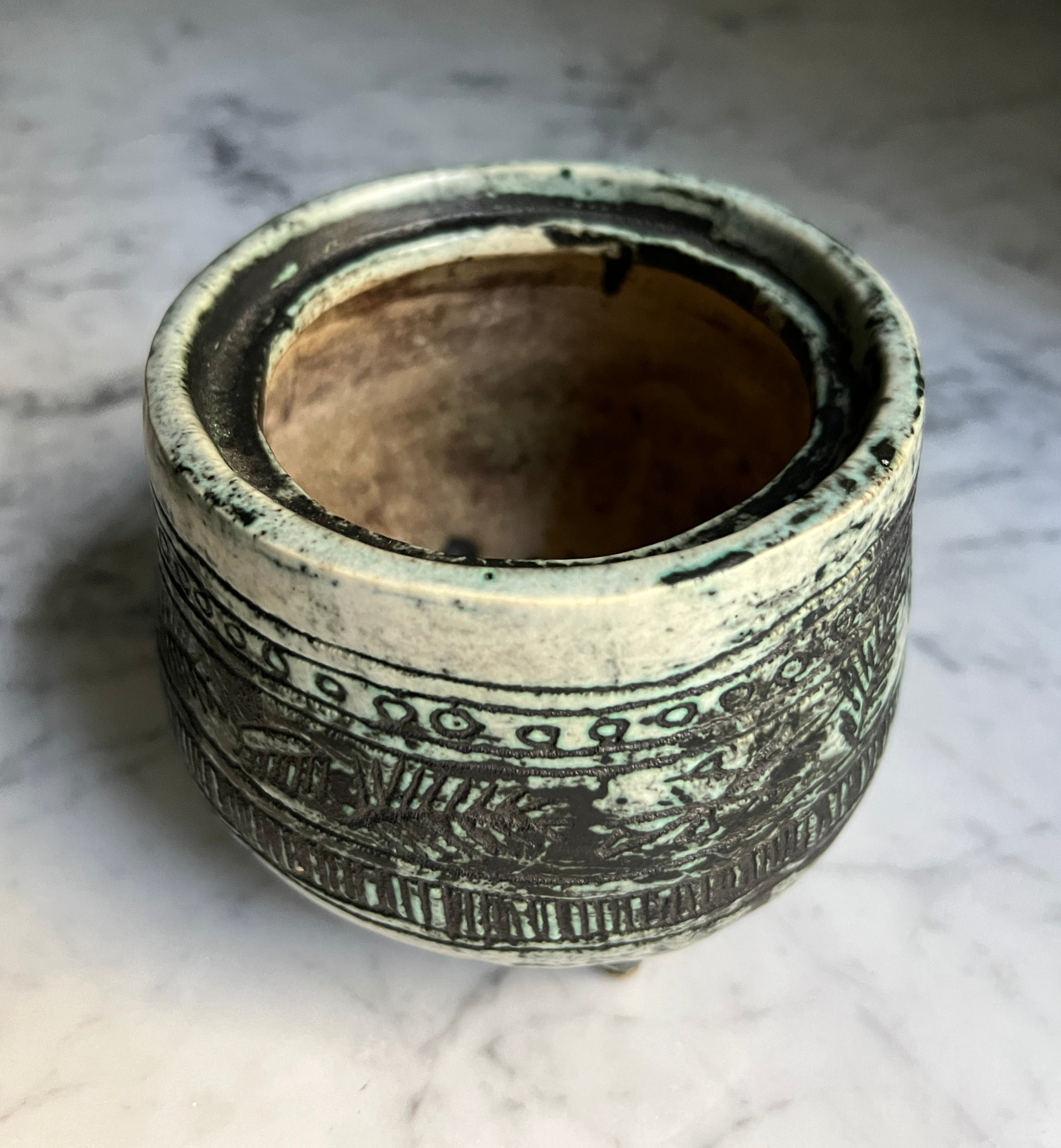 French 1950’s Ceramic Bowl by Jacques Blin