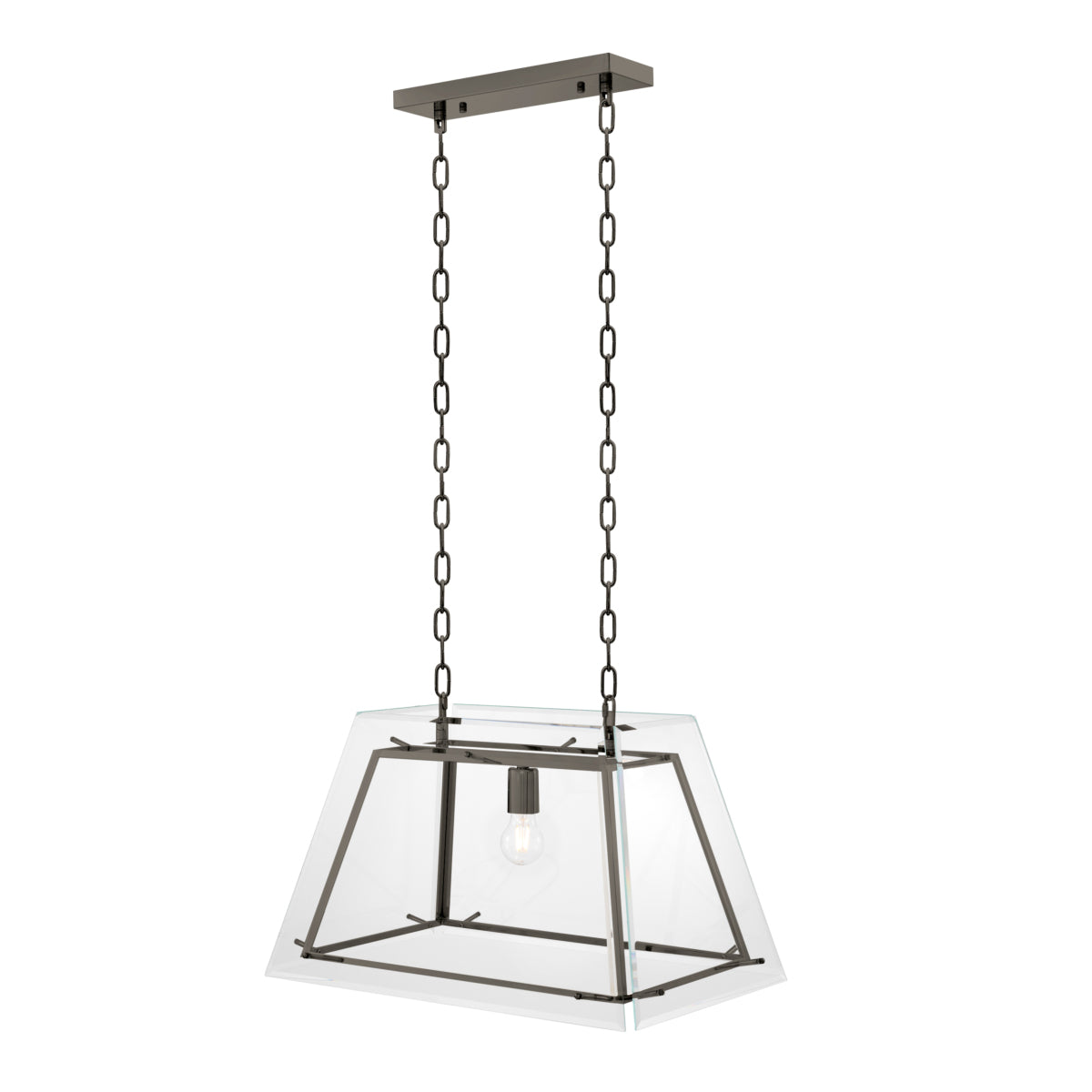 Azure Glass Lantern | Small