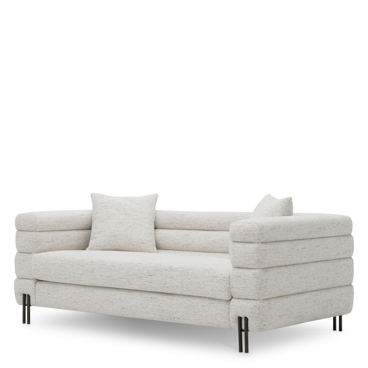 York Small Sofa | White