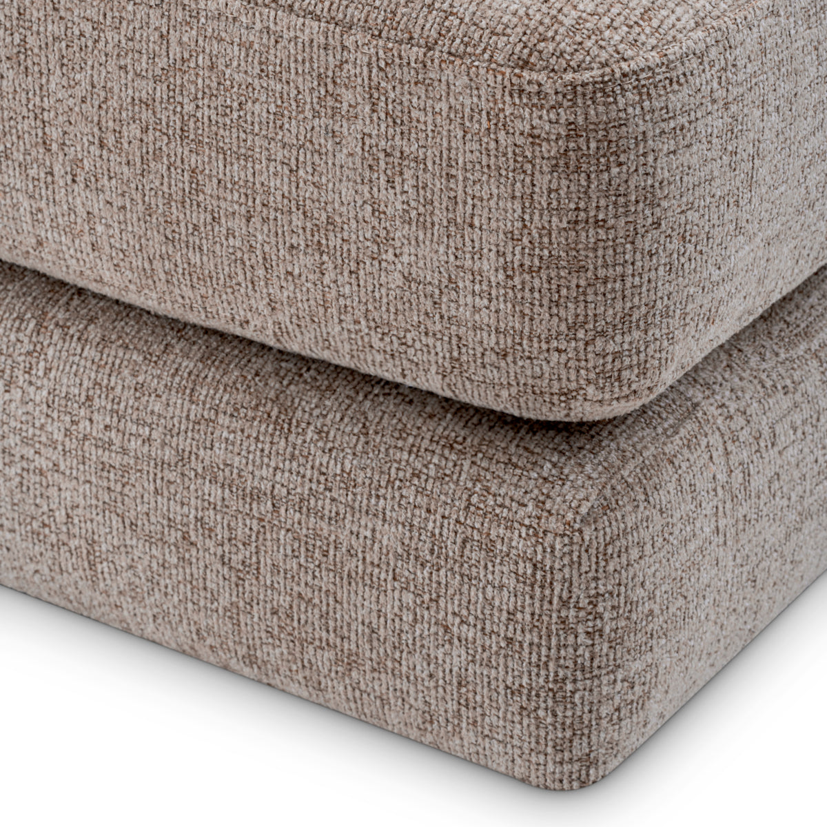 Club Lounge Ottoman | Greige