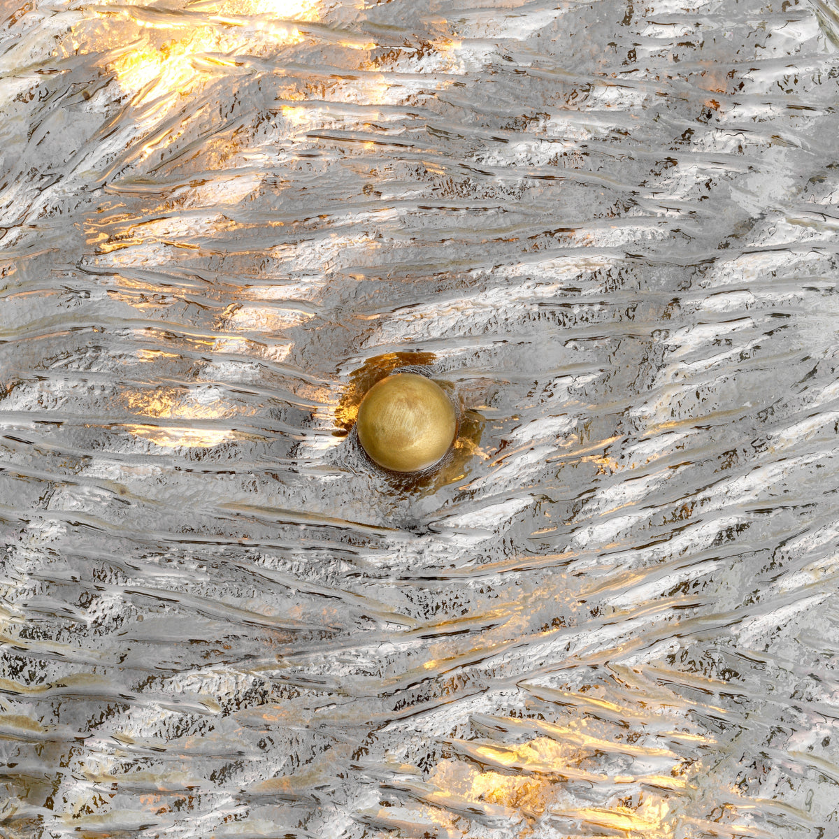 Hestia Hand Blown Glass Sconce