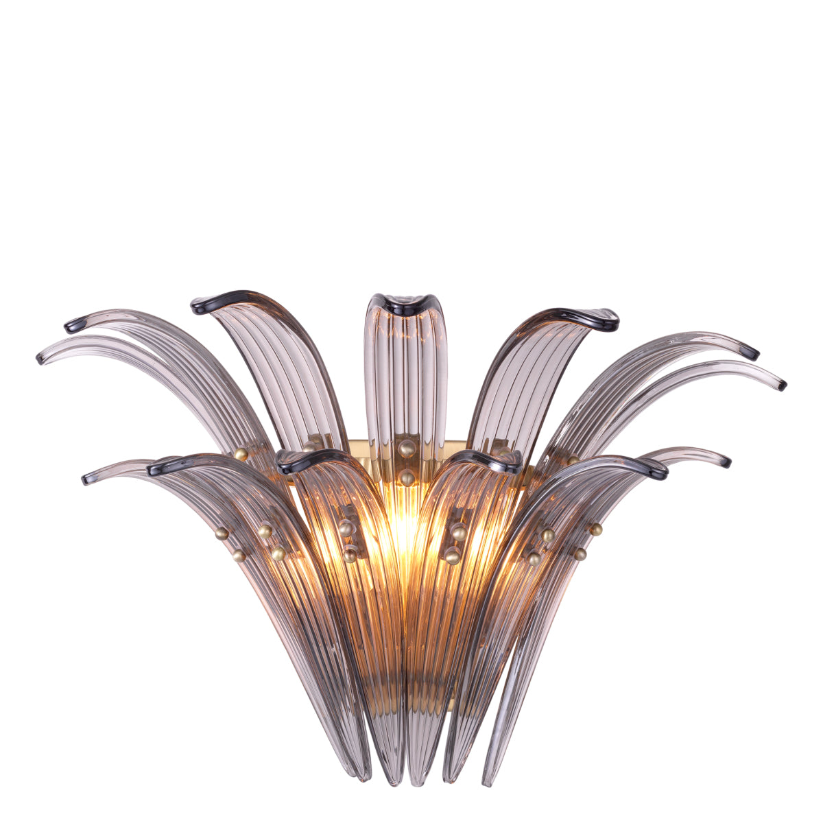 Italo Smoked Glass Sconce