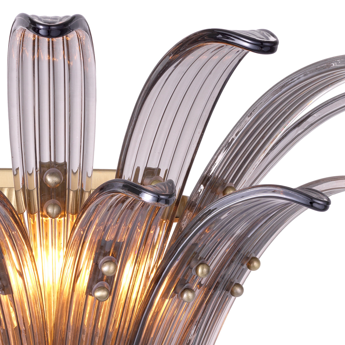 Italo Smoked Glass Sconce