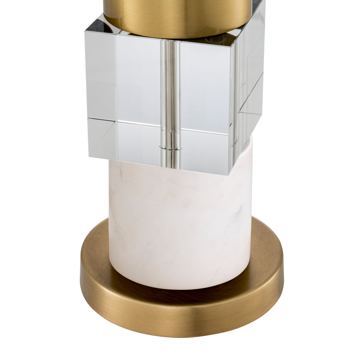 Cullingham Table Lamp | White Marble