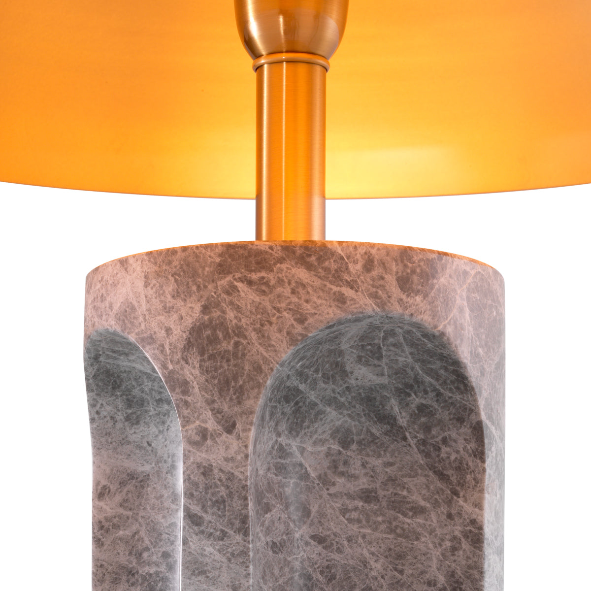 Absolute Marble & Brass Table Lamp