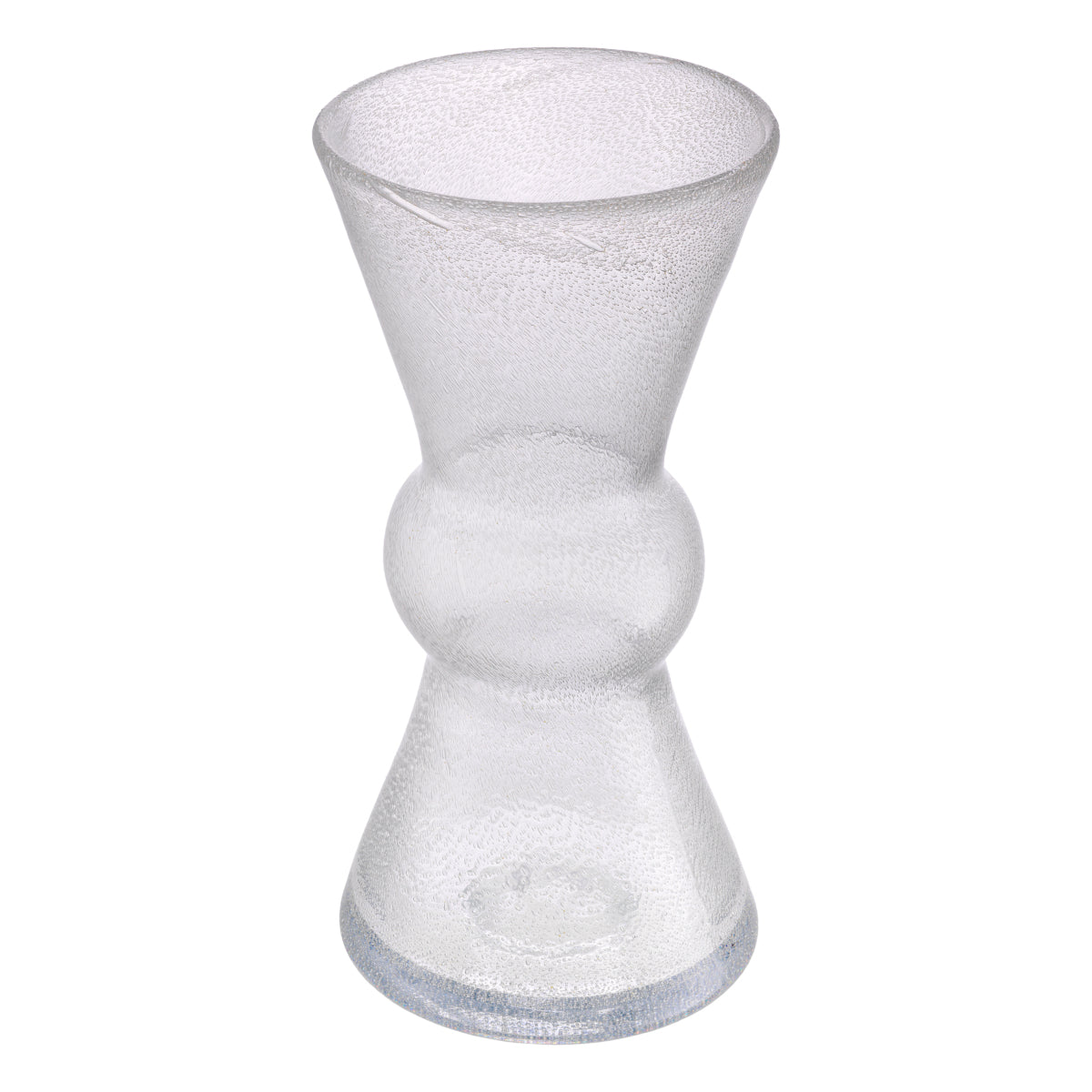 Axa Hand Blown Glass Vase | Clear