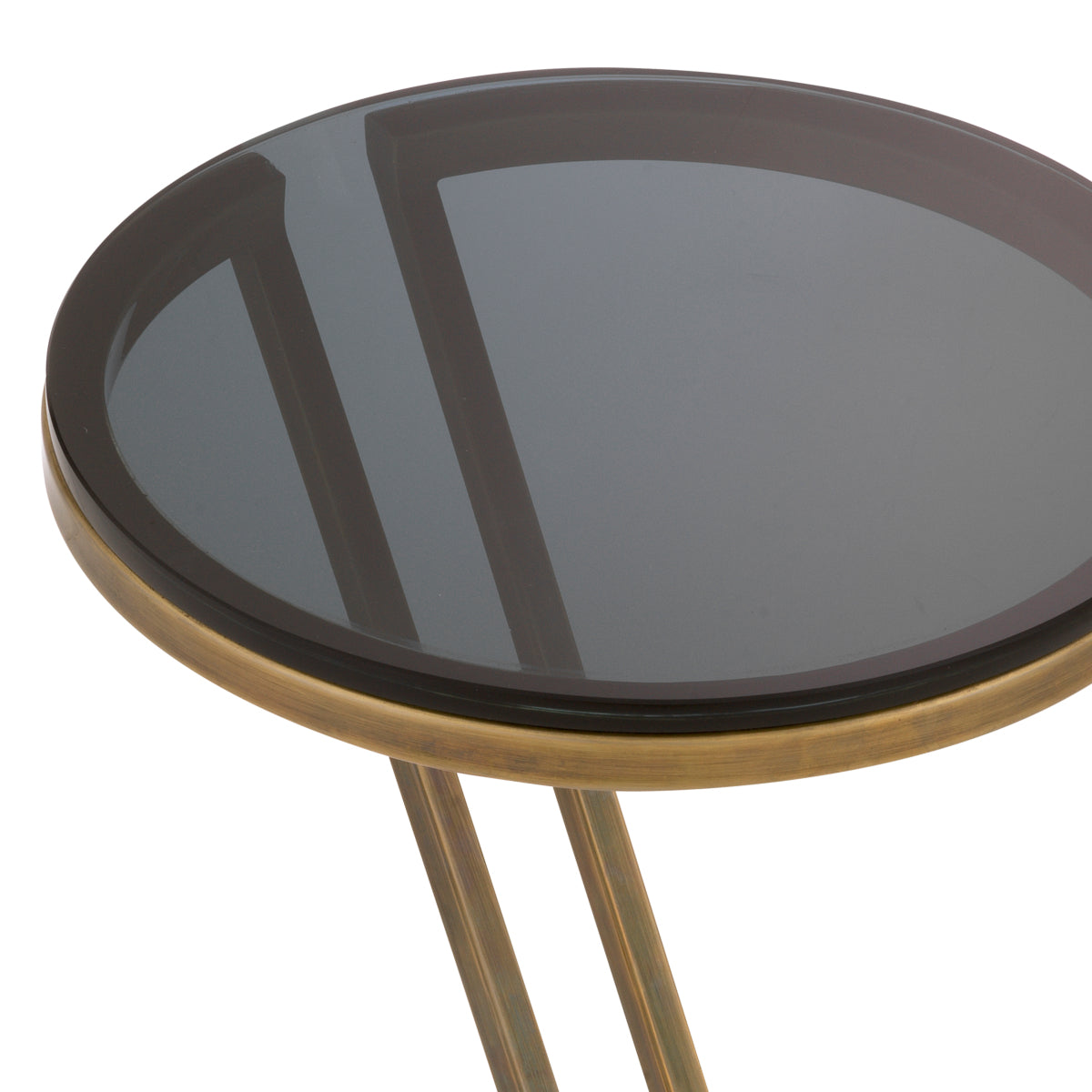 Falcone Side Table | Brass