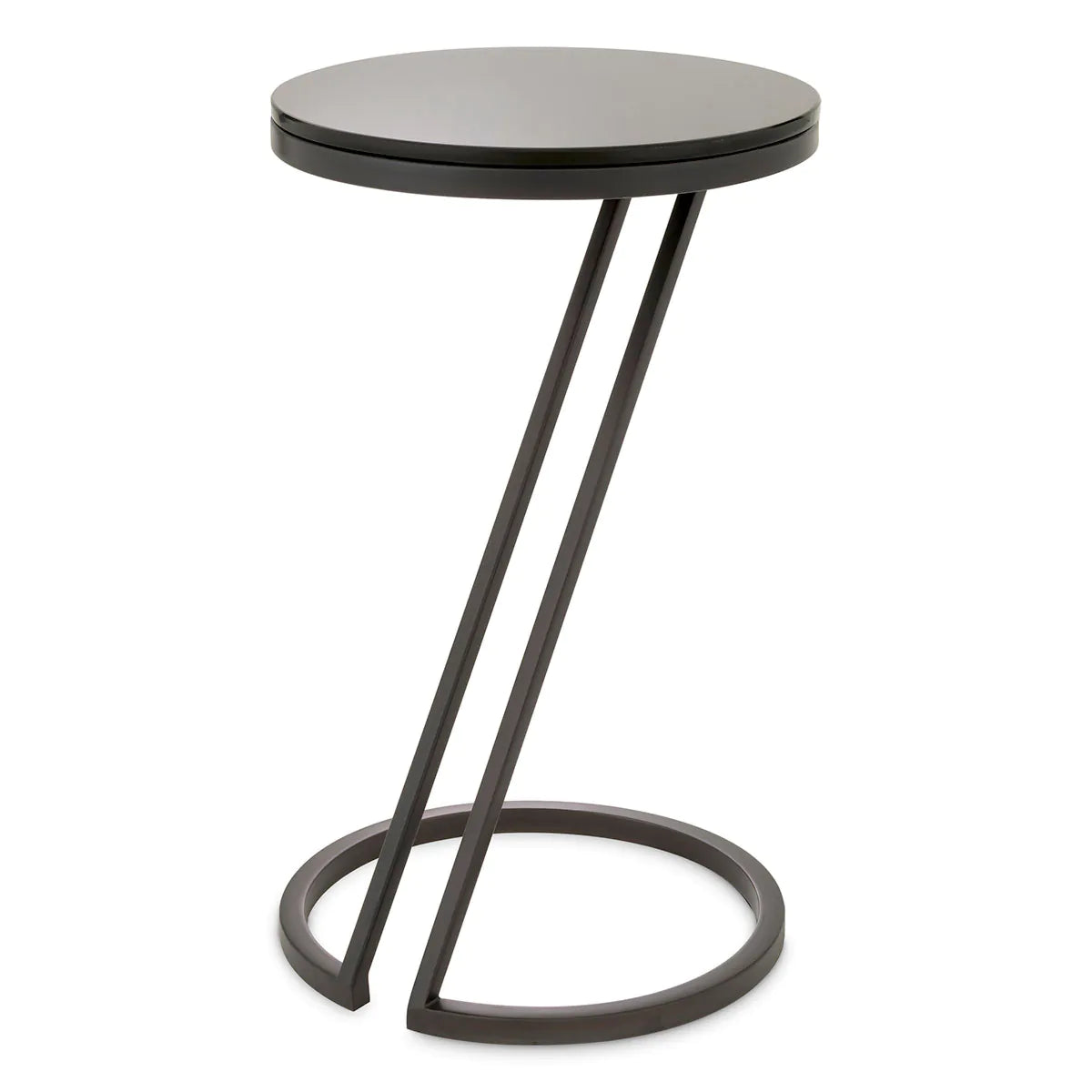 Falcone Side Table | Gunmetal
