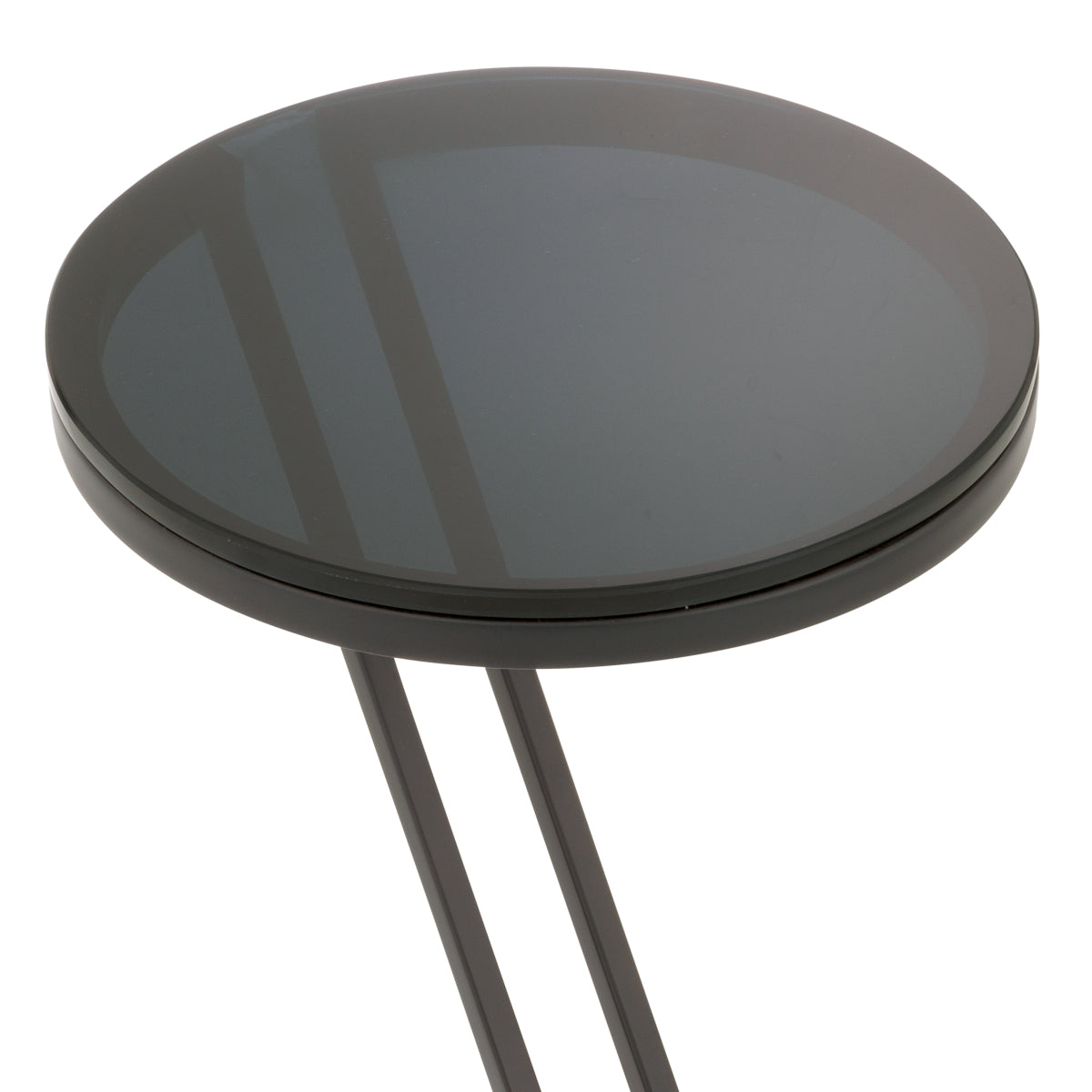 Falcone Side Table | Gunmetal