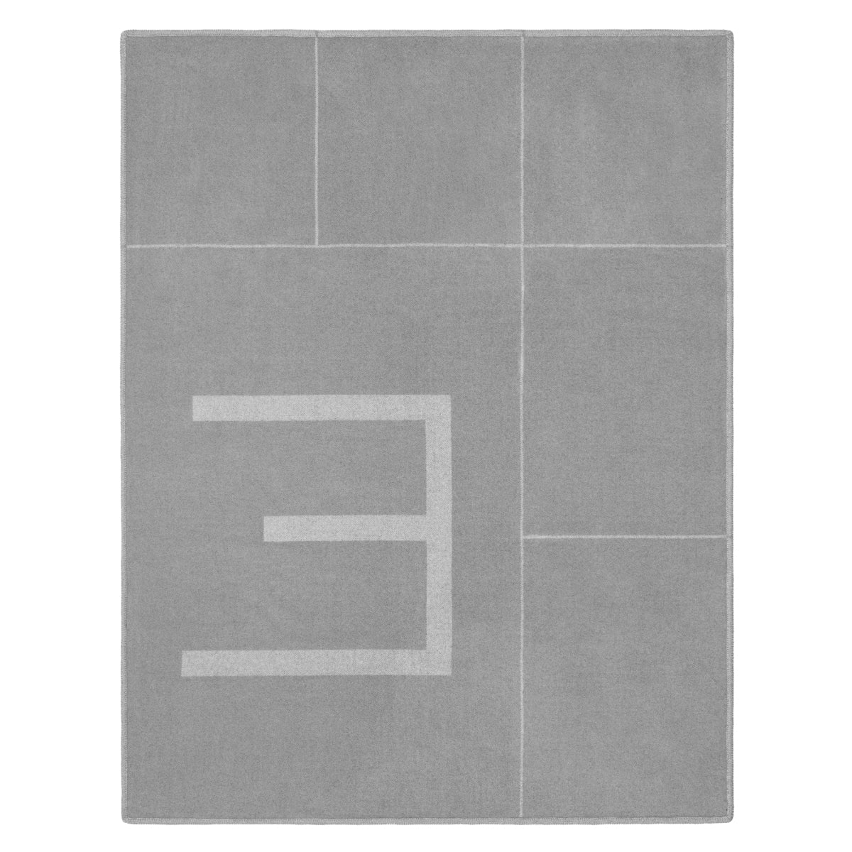 Rhoda Wool Throw | Dark Grey