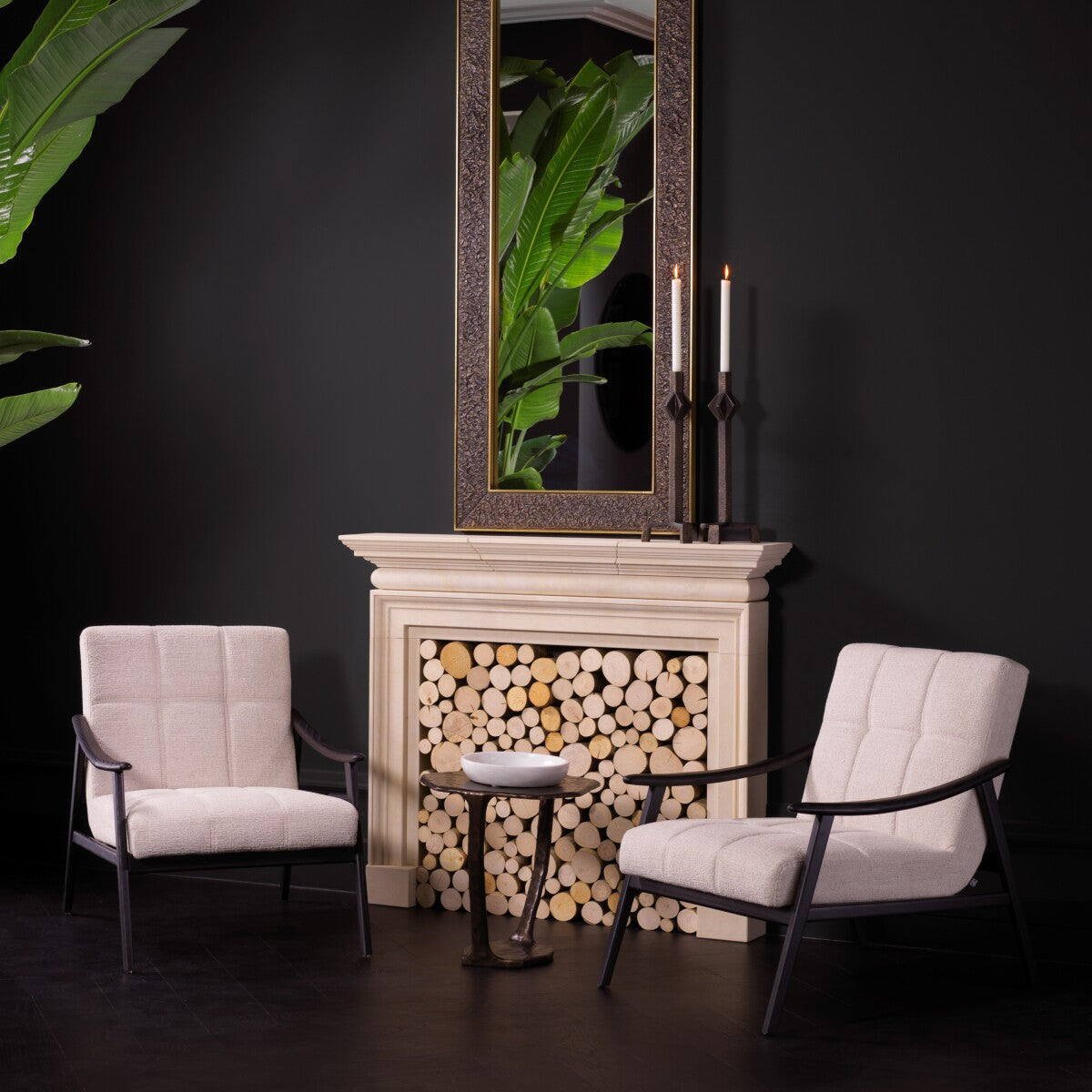 Tigra Bronze Side Table