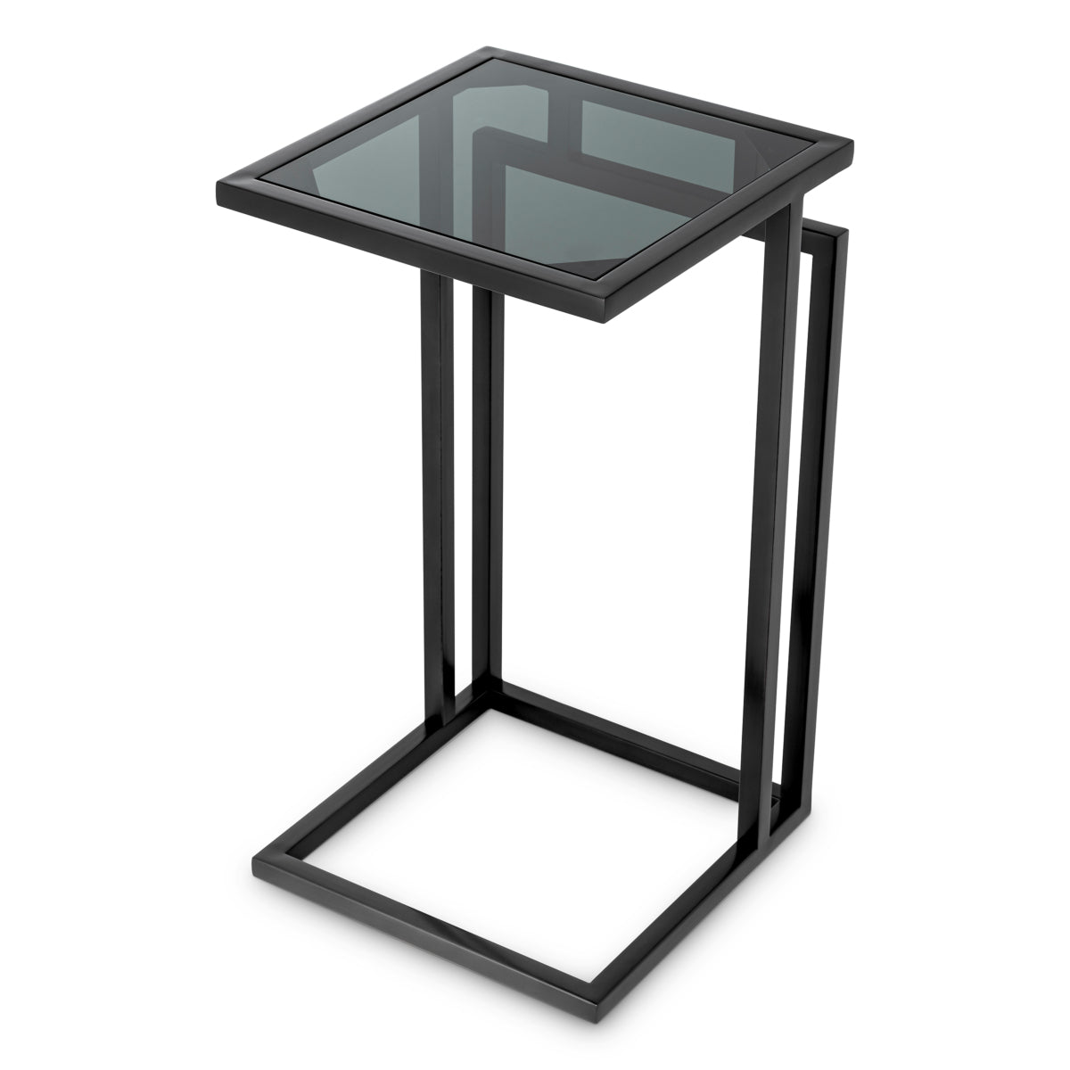 Marcus Smoked Glass Side Table
