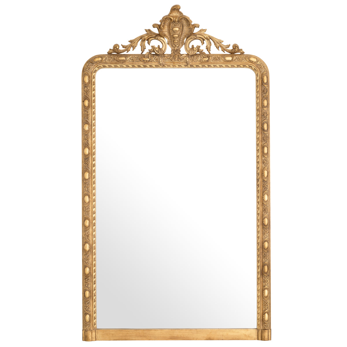 Ludovico Antique Gold Leaf Mirror